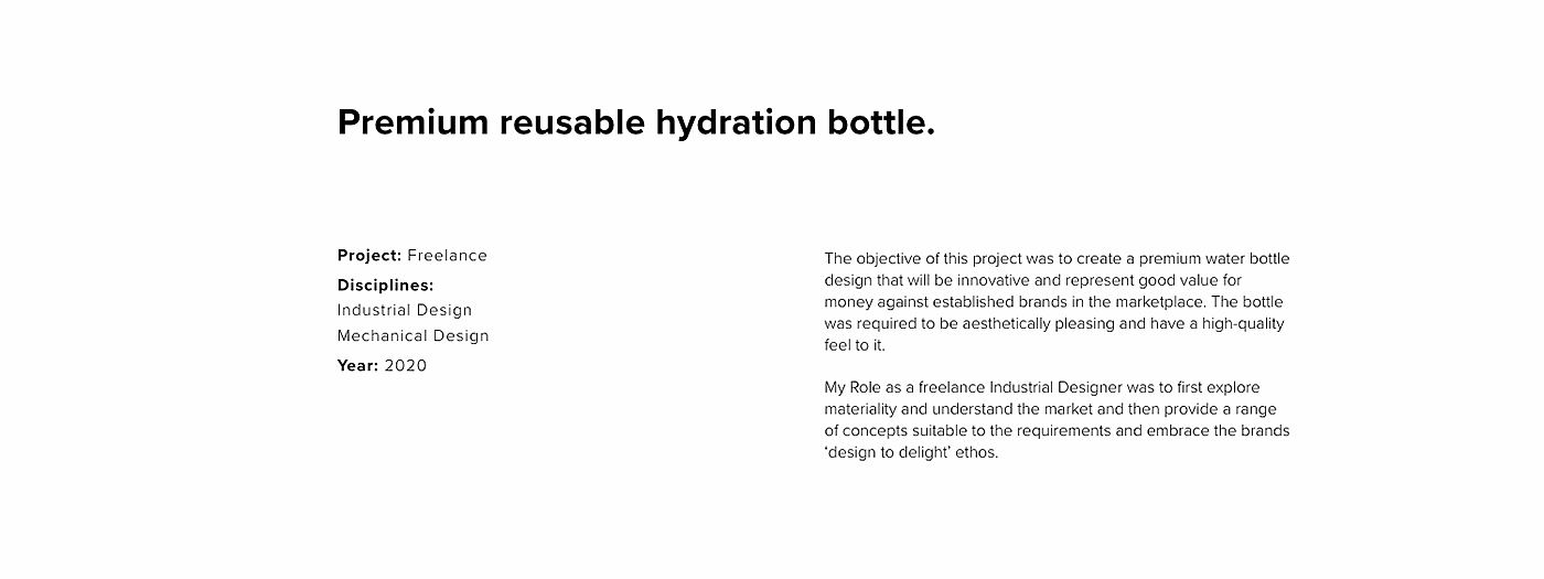 Hydration，水瓶，可重复使用，创新，