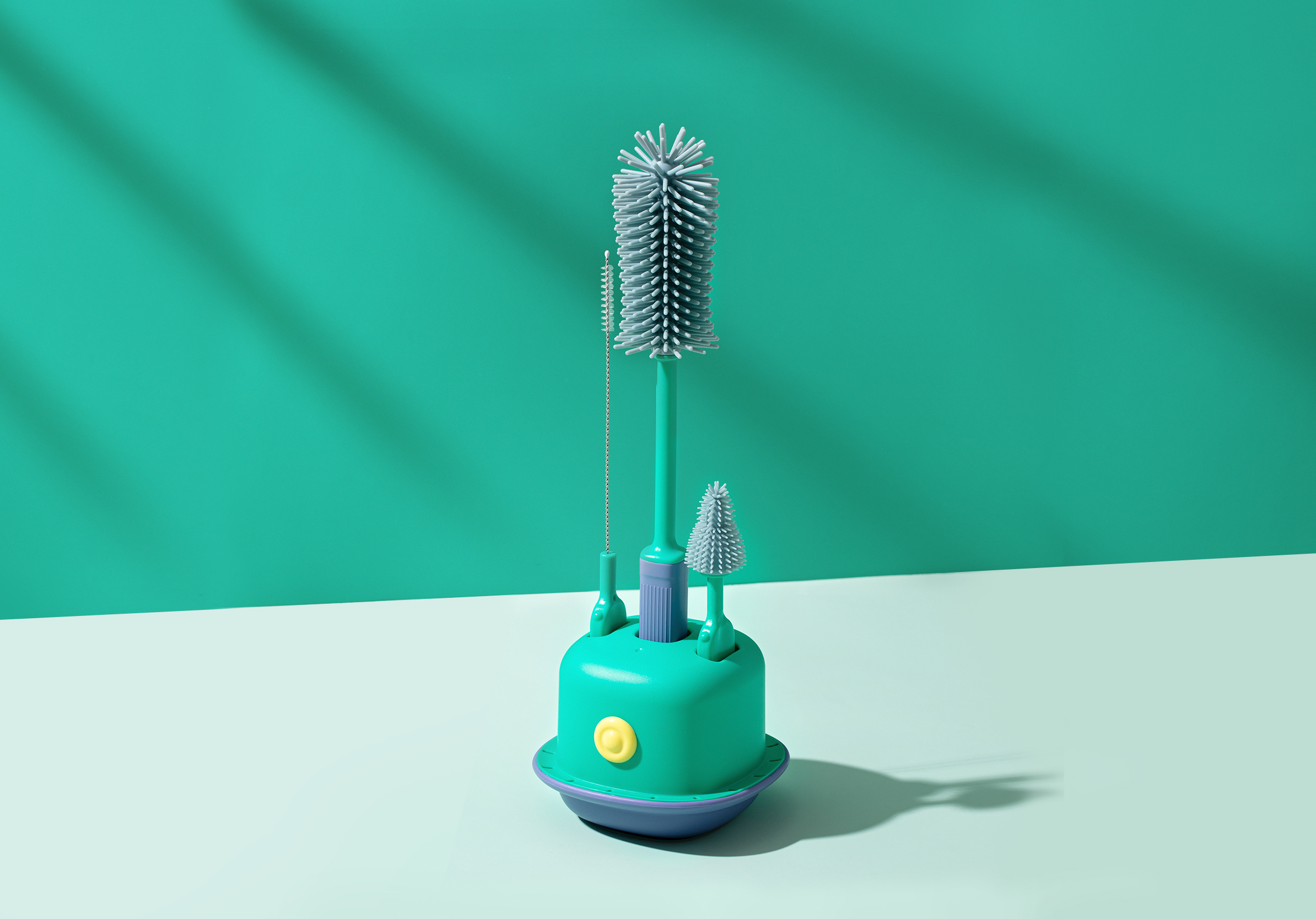 milk bottle brush，Drainage rack，children，Mother and baby，