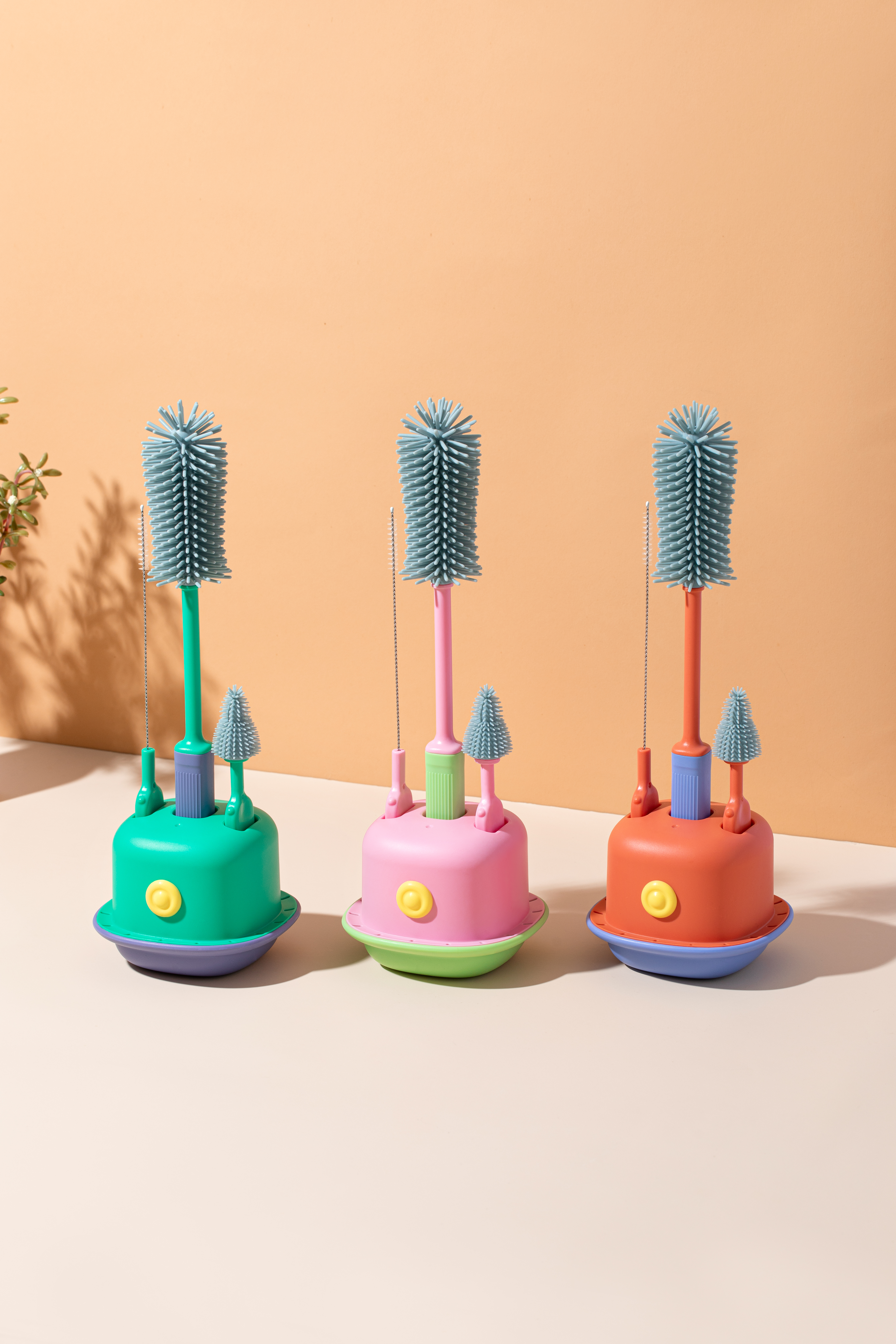 milk bottle brush，Drainage rack，children，Mother and baby，