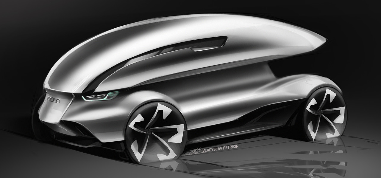 automobile，Hand drawn，Ubee ，concept，