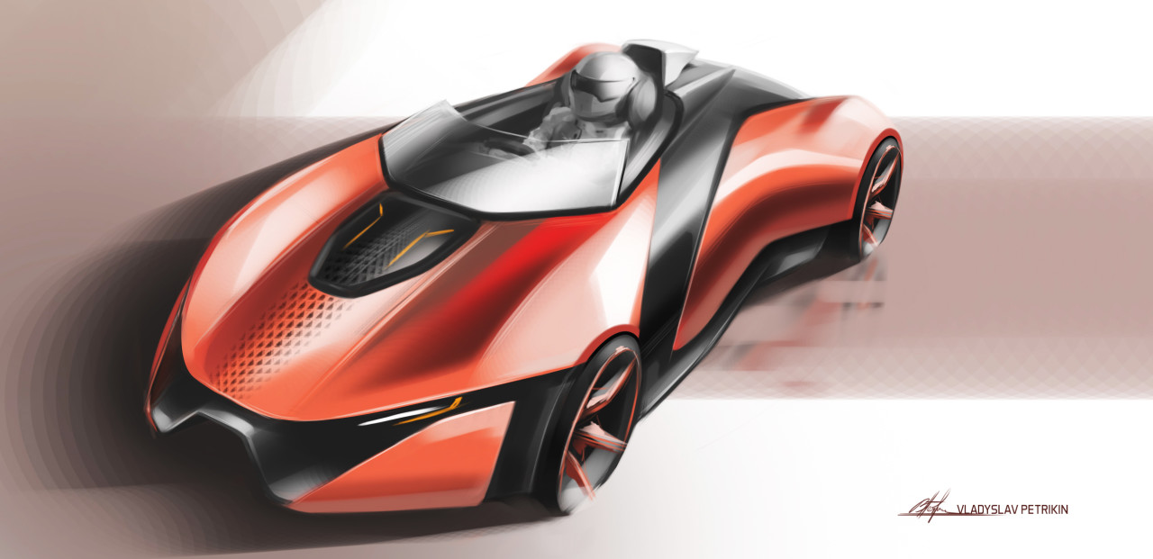 Hand drawn，automobile，outdoors，Travel，concept，