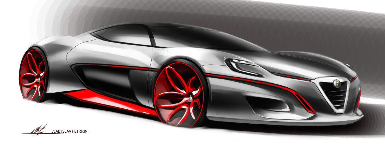 Hand drawn，automobile，outdoors，Travel，concept，