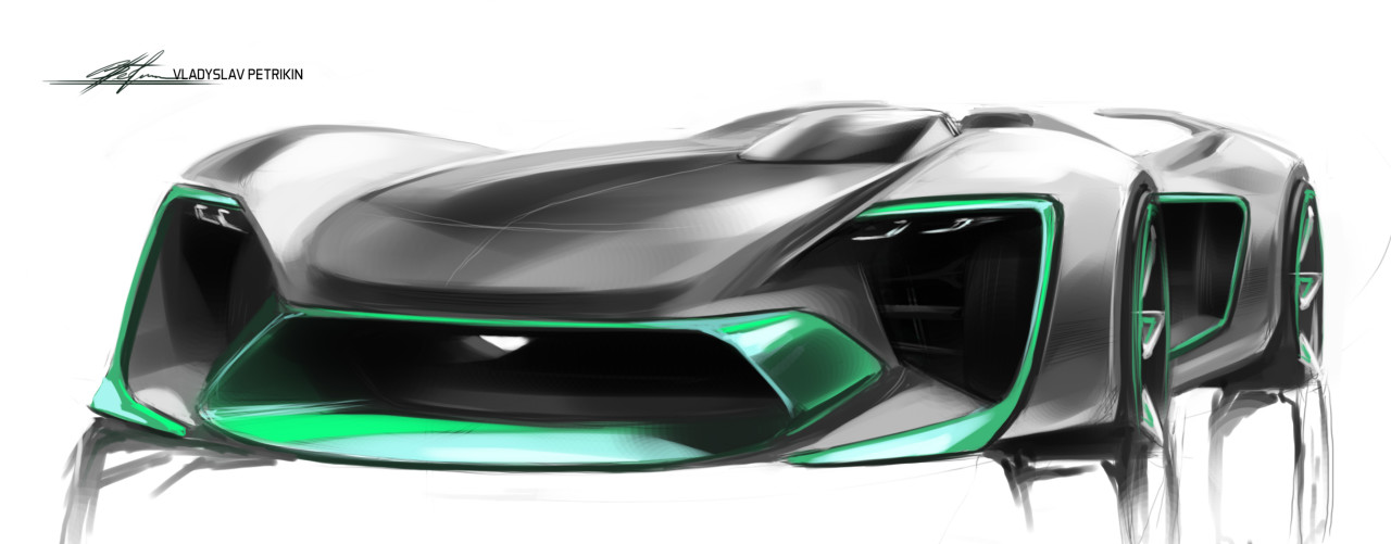 Hand drawn，automobile，outdoors，Travel，concept，