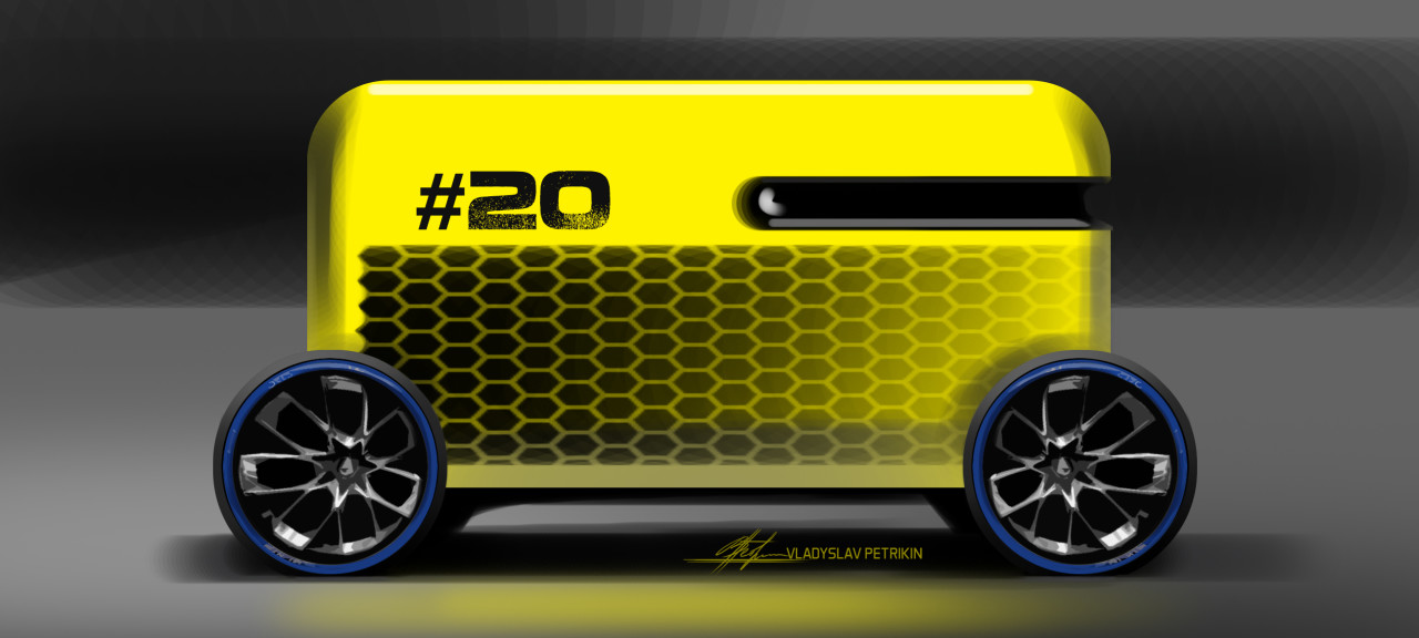 automobile，Hand drawn，Ubee ，concept，