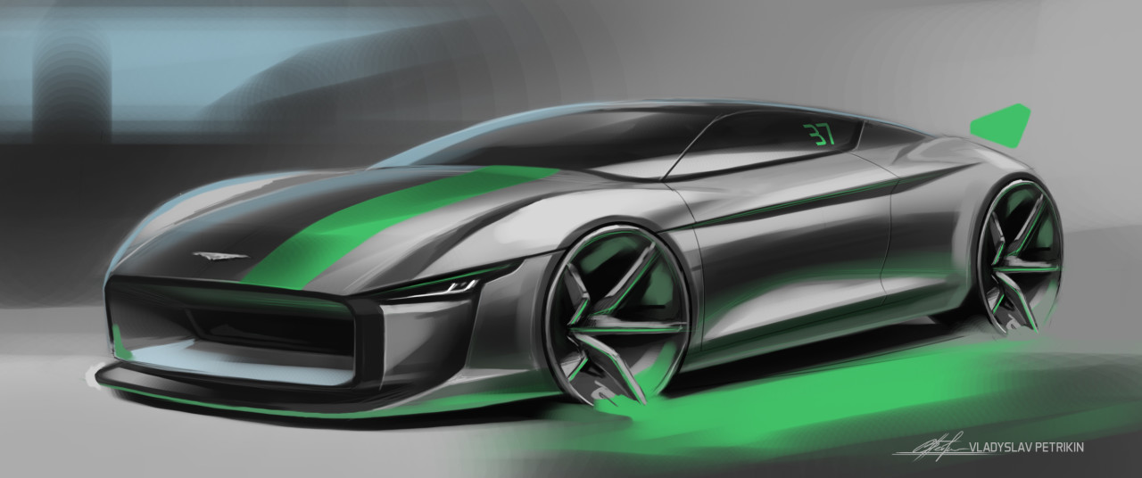 automobile，Hand drawn，Ubee ，concept，