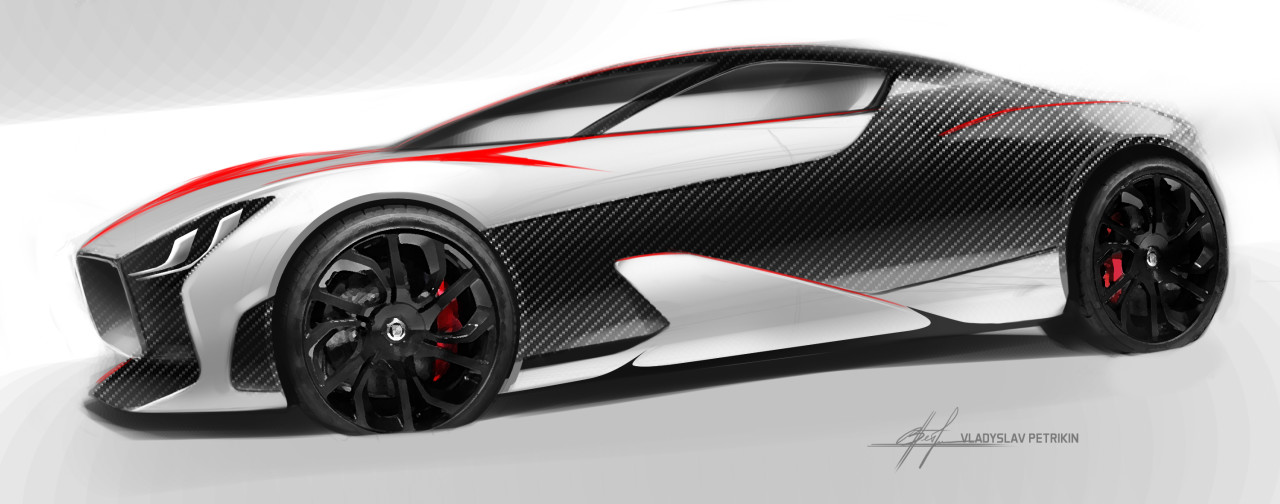 automobile，Hand drawn，Ubee ，concept，