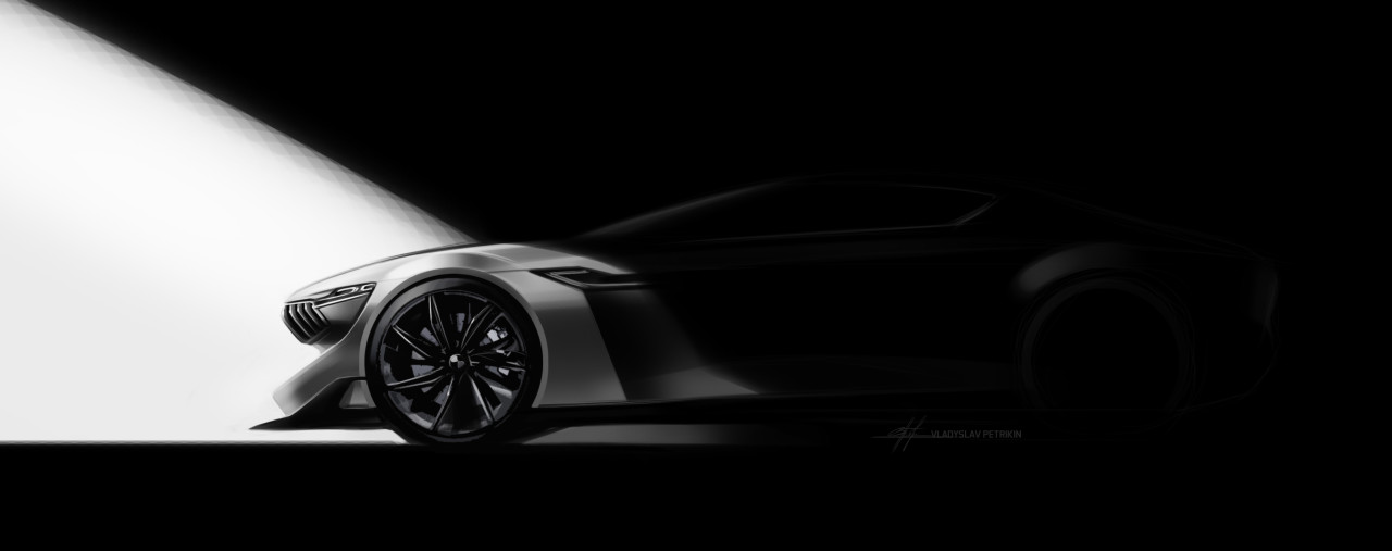 automobile，Hand drawn，Ubee ，traffic，concept，