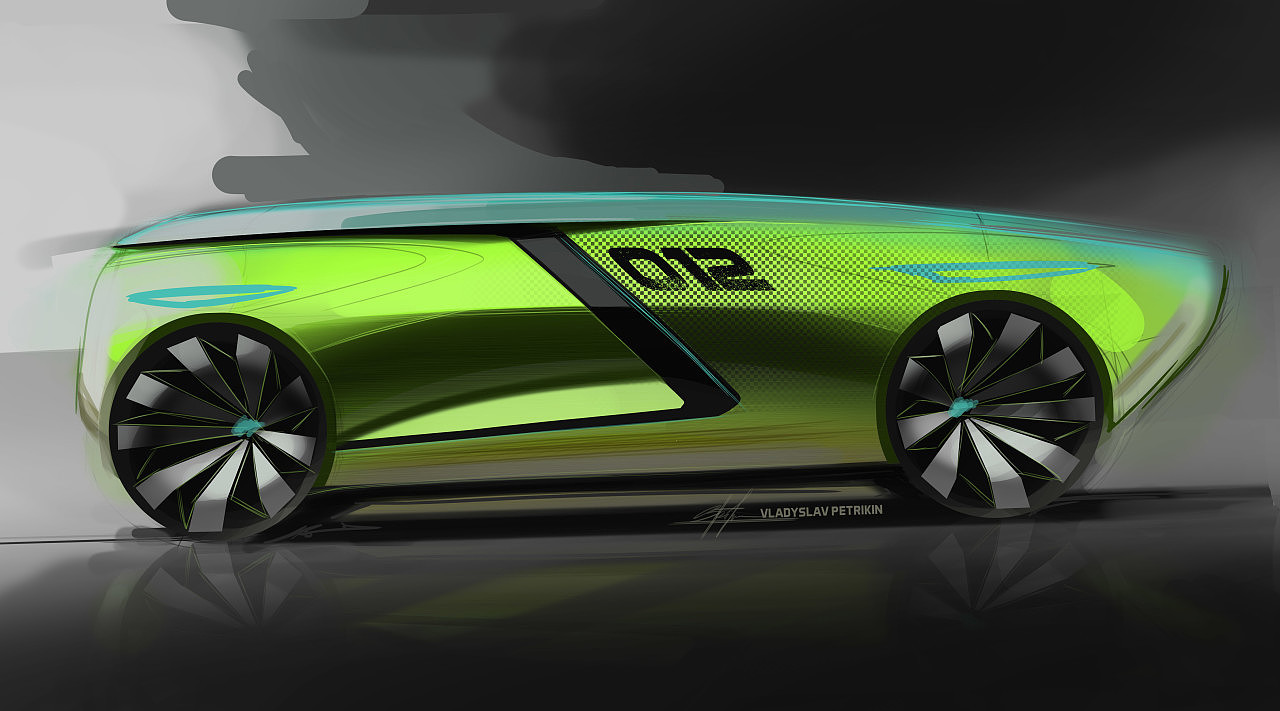 automobile，Hand drawn，Ubee ，traffic，concept，