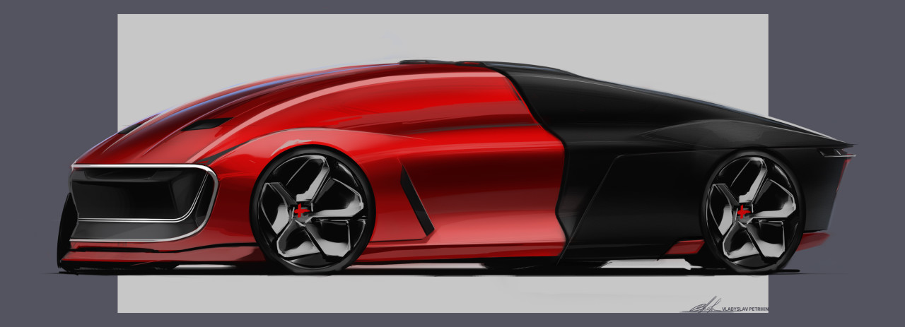 automobile，Hand drawn，Ubee ，traffic，concept，