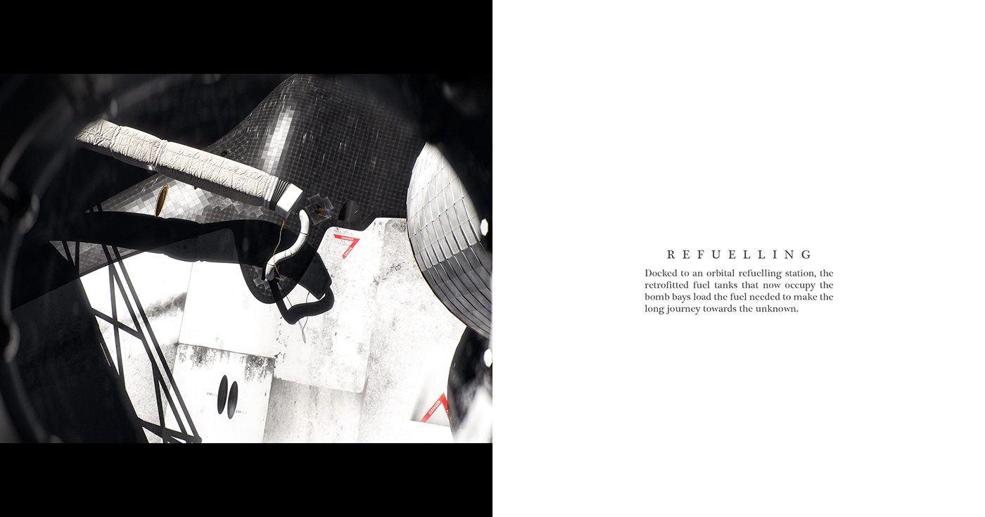 spacecraft，conceptual design，Digital art，