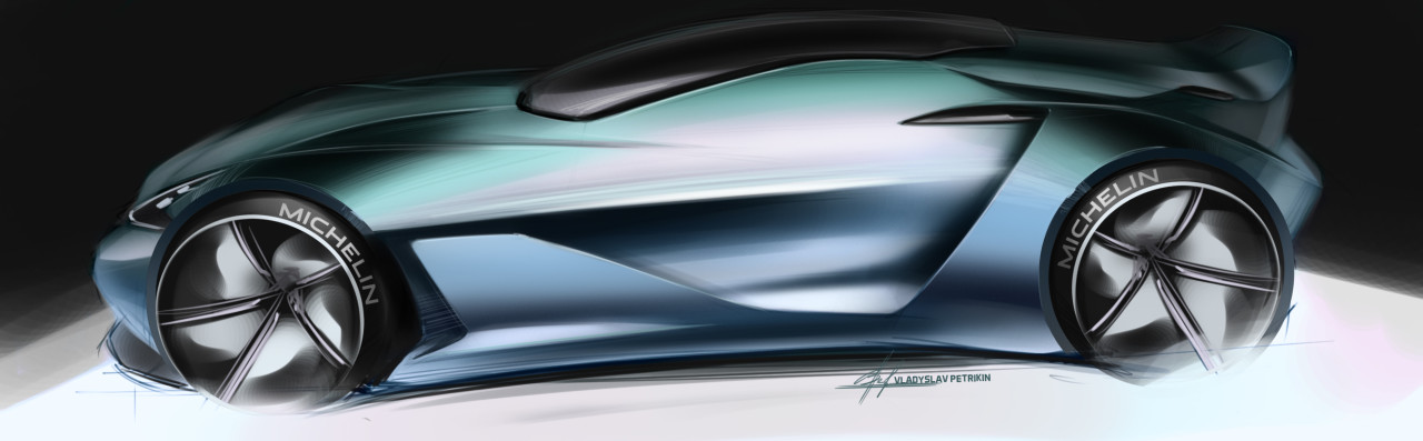 automobile，Hand drawn，Ubee ，traffic，concept，