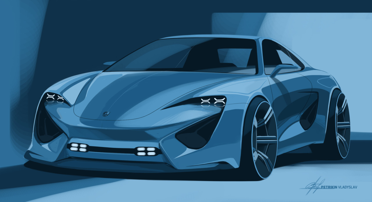 automobile，Hand drawn，Ubee ，traffic，concept，