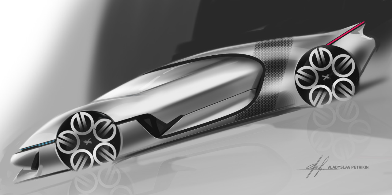 automobile，Hand drawn，Ubee ，traffic，concept，