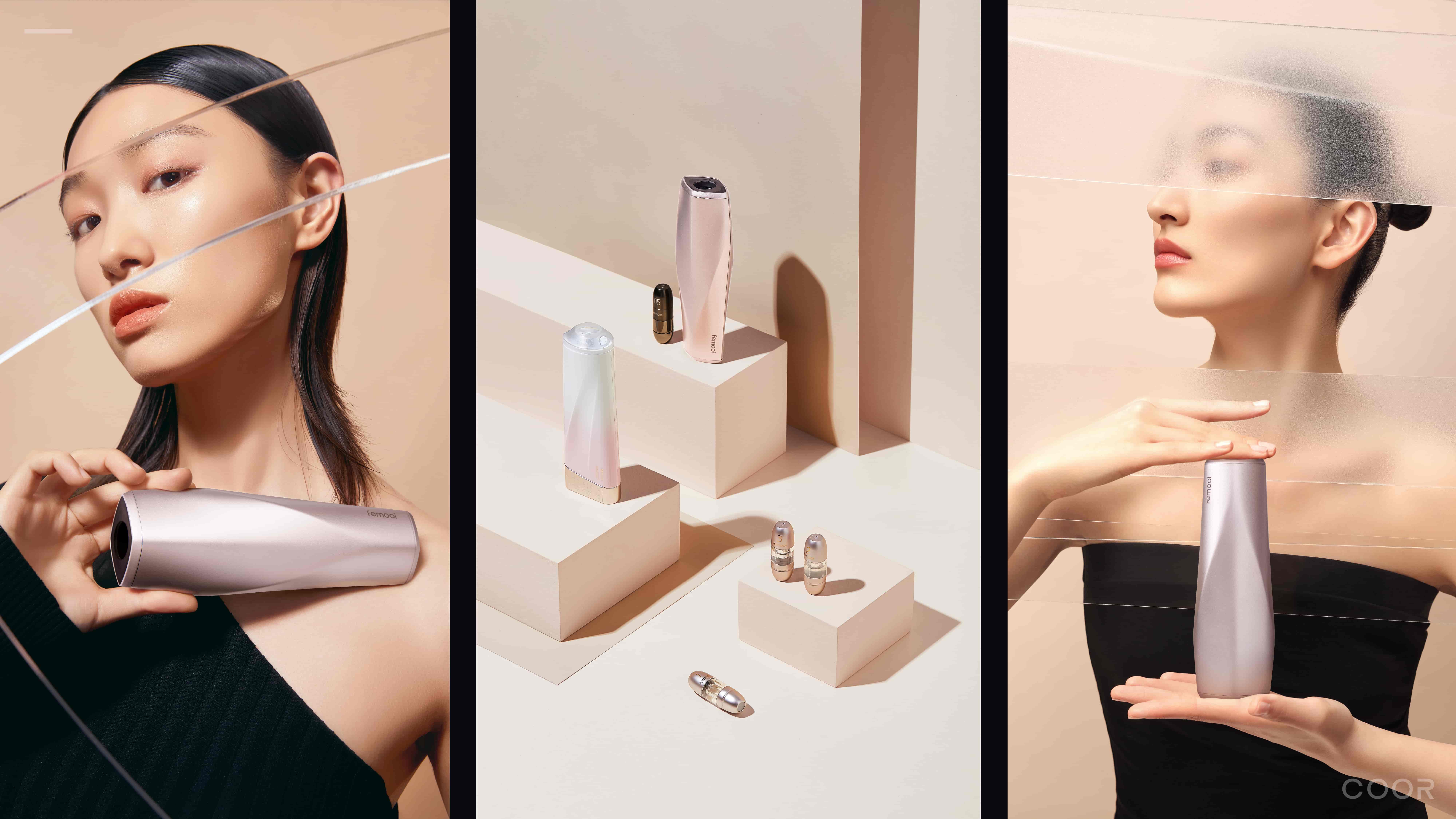 Female personal care，fashion，brand，Beauty products，product design，FeiMo，Appearance design，
