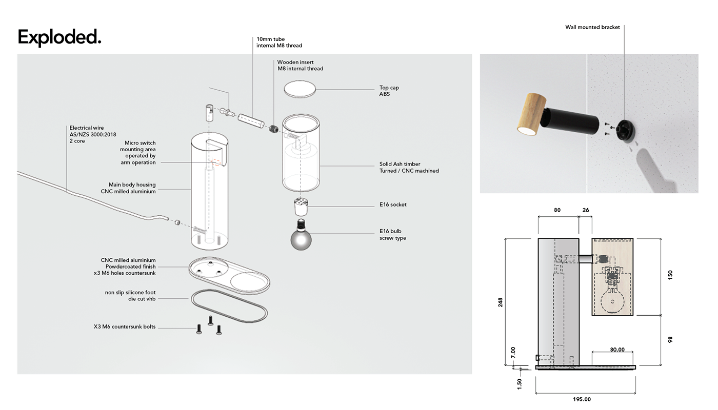Desk lamp，multi-function，Adjustable，