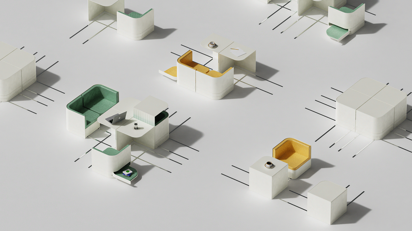 industrial design，square，furniture design ，