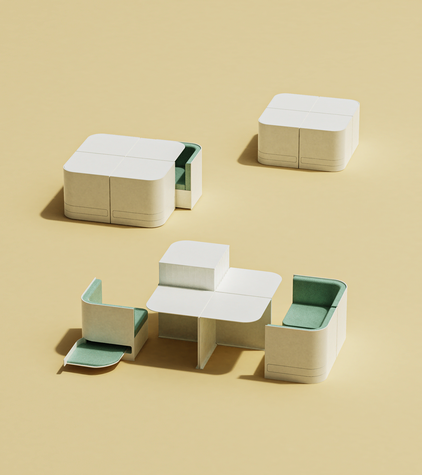 industrial design，square，furniture design ，