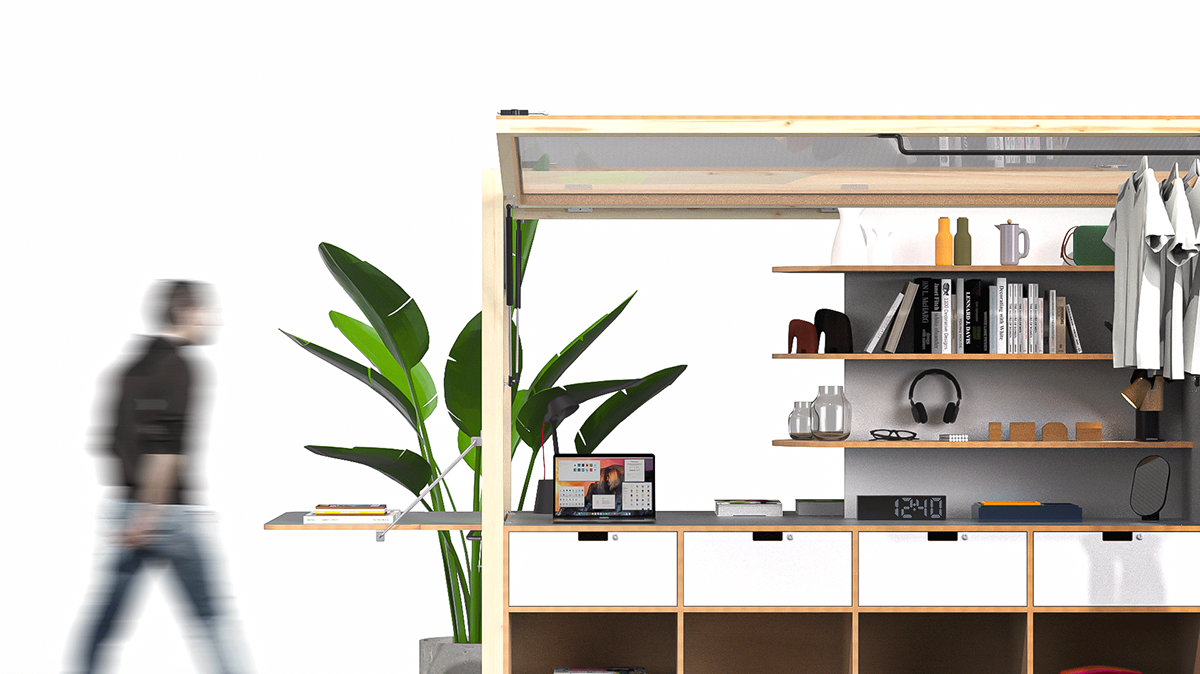 Shopping Cart，industrial design，woodiness，