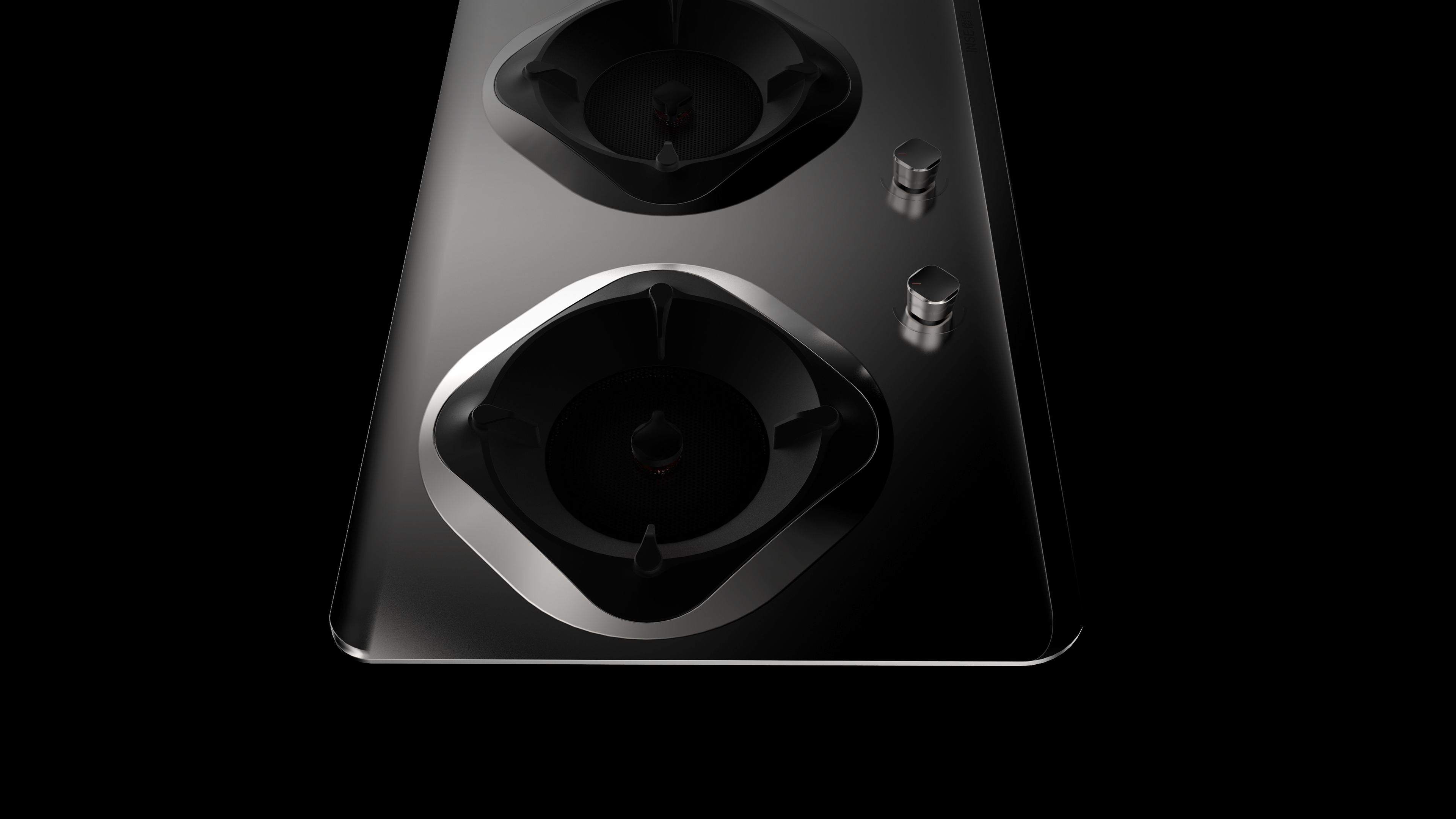 cherry blossoms，Gas stove，silver，kitchenware，gas cooker，