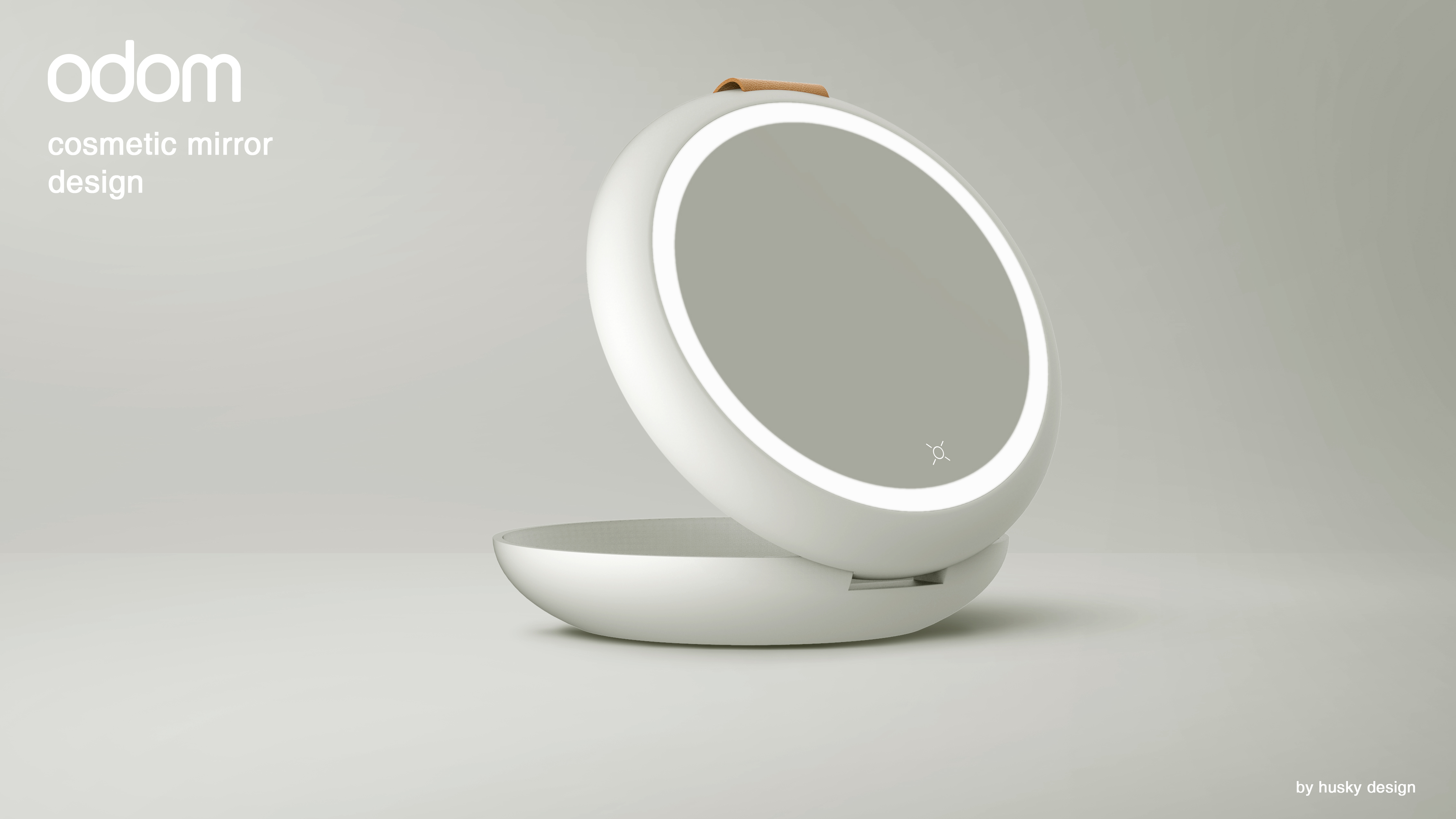 Husky original design，Cosmetic mirror，