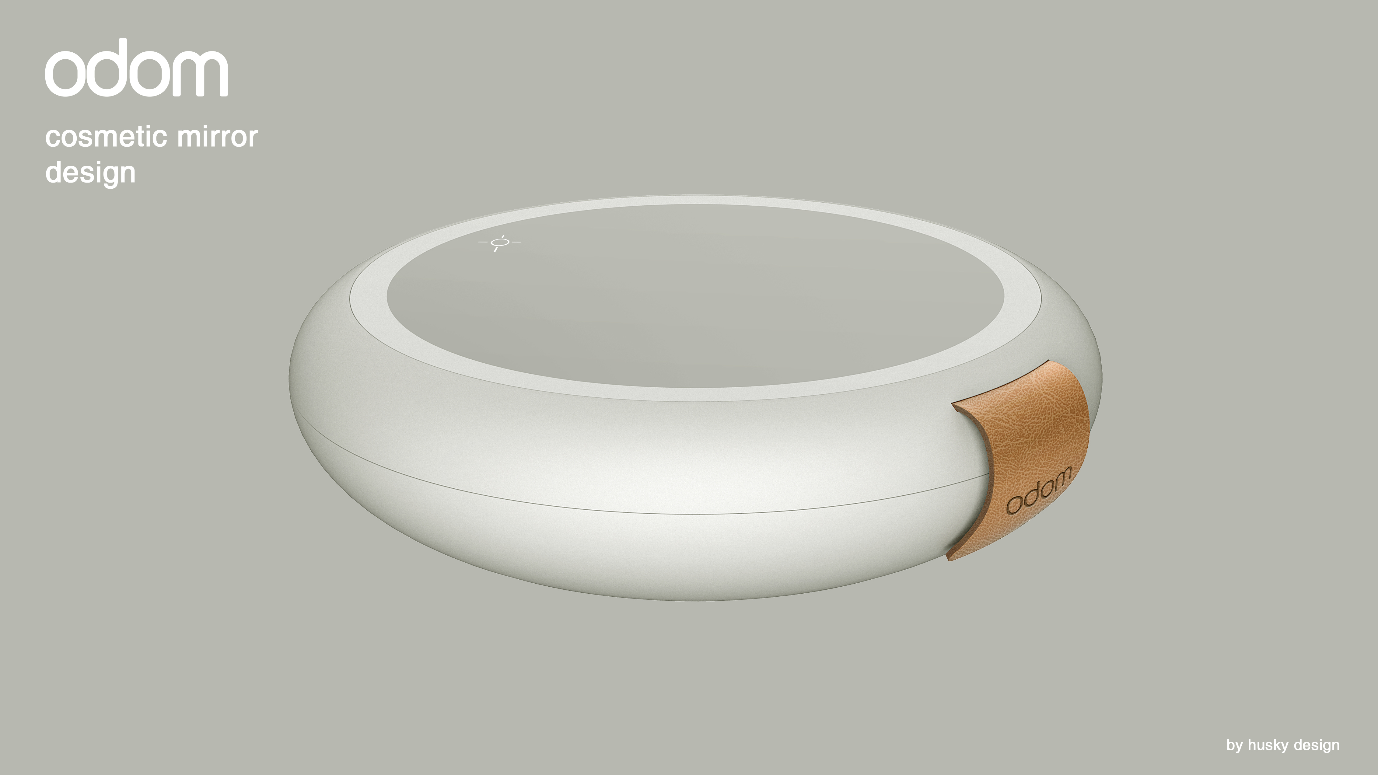 Husky original design，Cosmetic mirror，