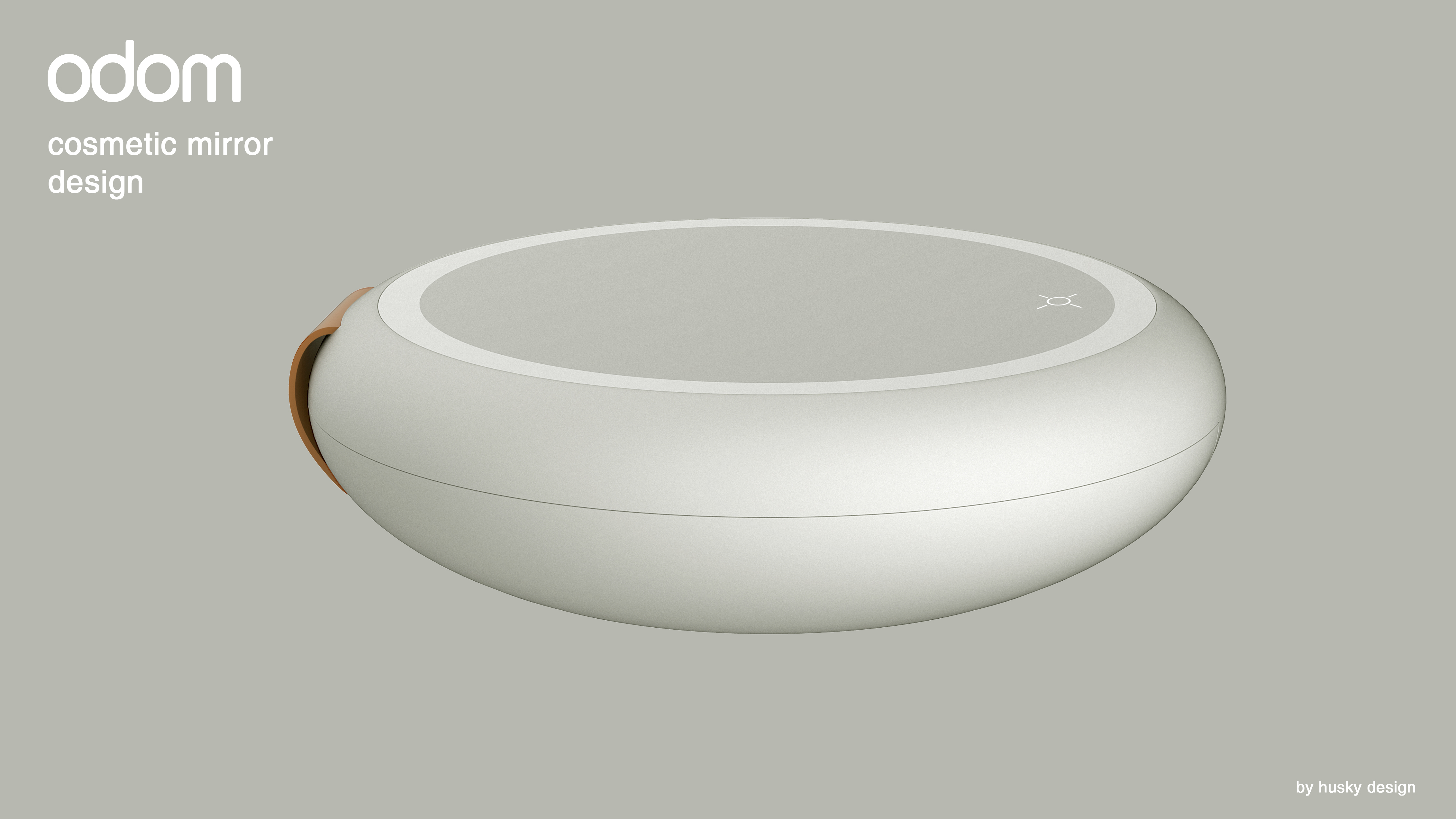 Husky original design，Cosmetic mirror，