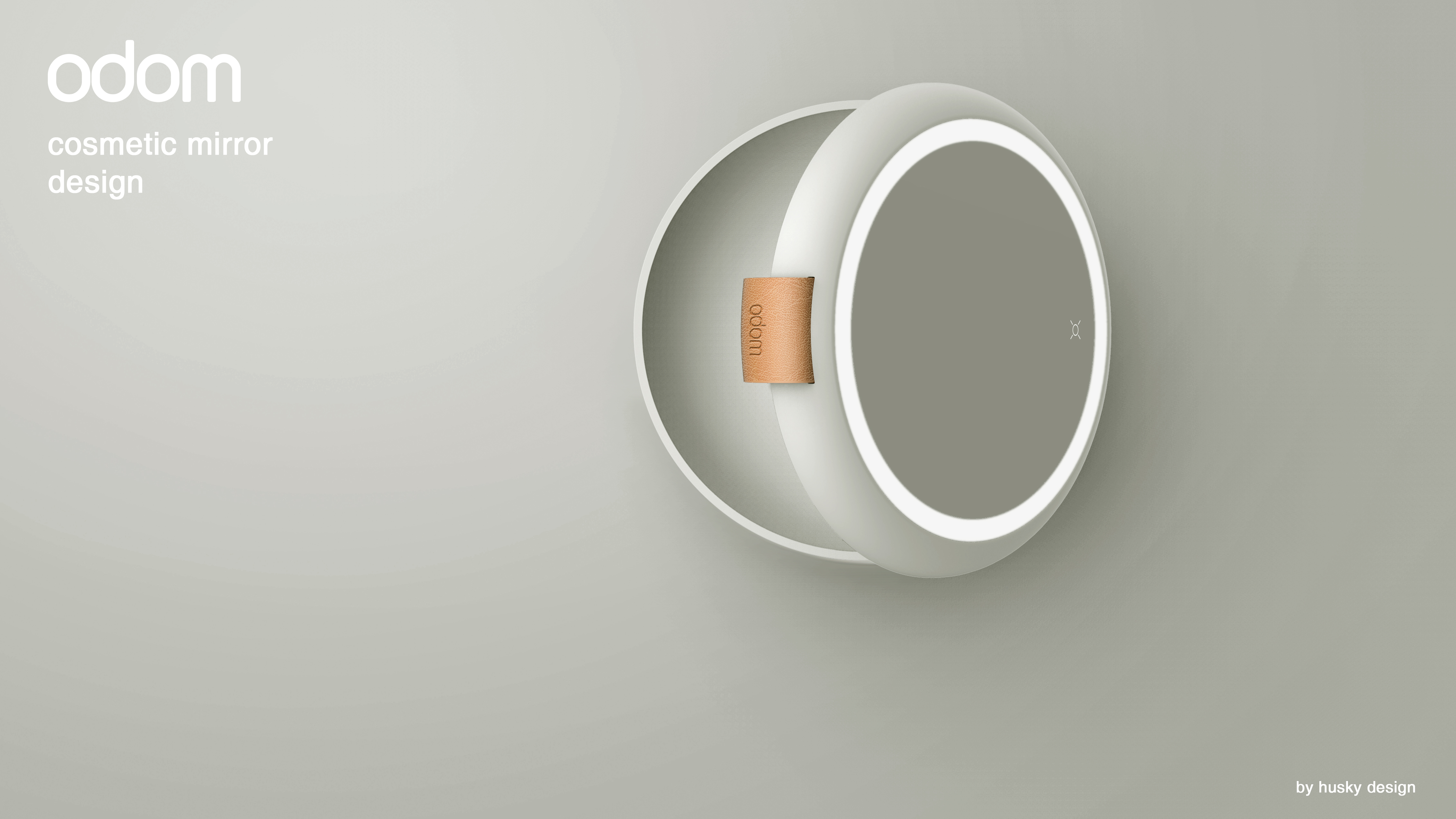 Husky original design，Cosmetic mirror，