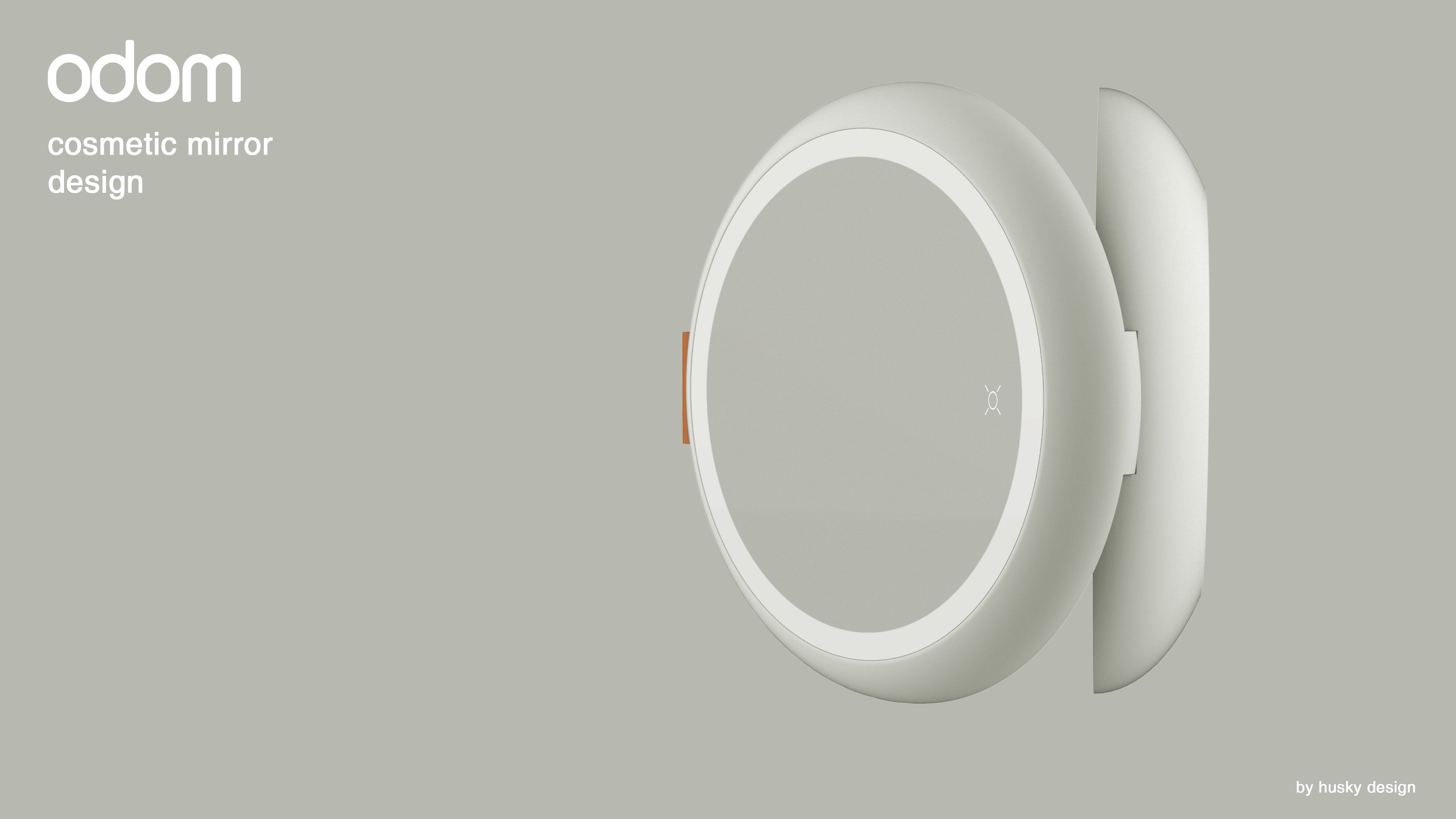 Husky original design，Cosmetic mirror，