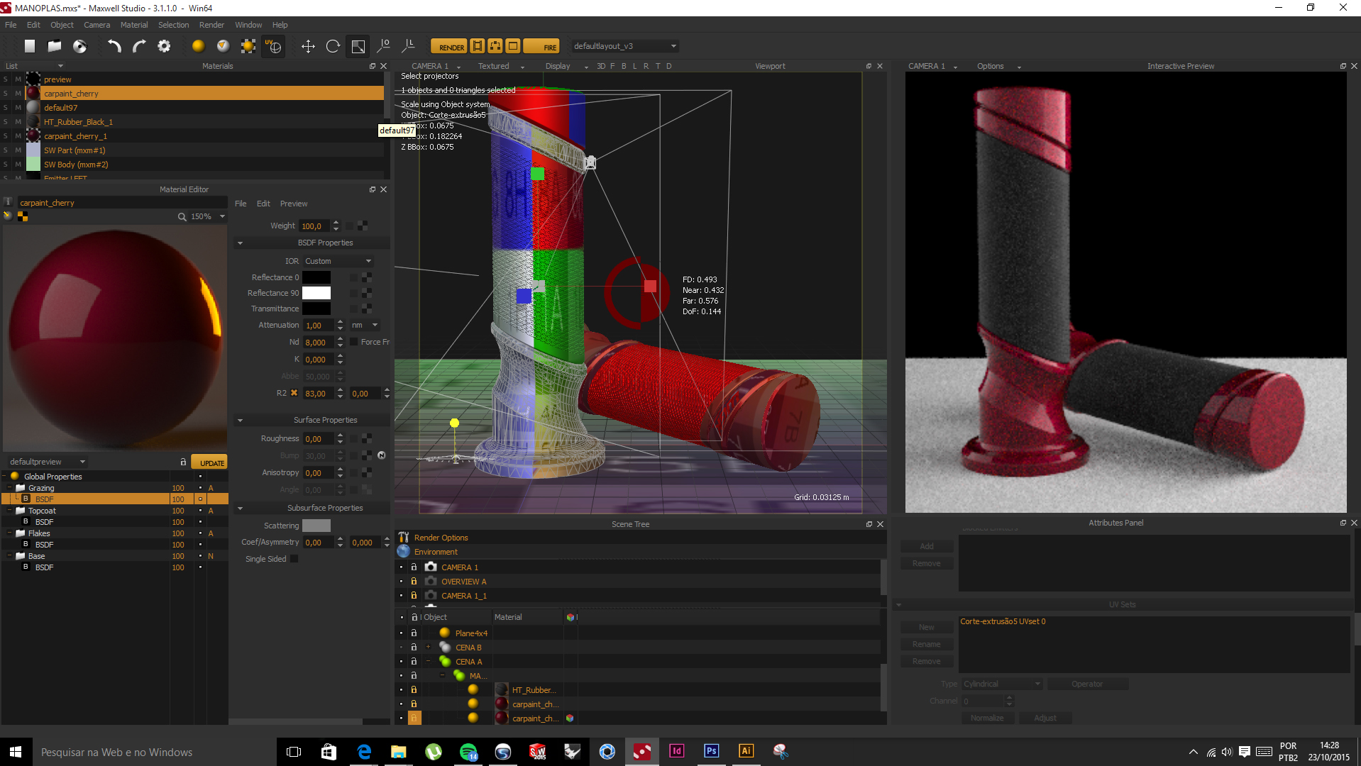 Motorcycle handle，Red and black，WGK，details，