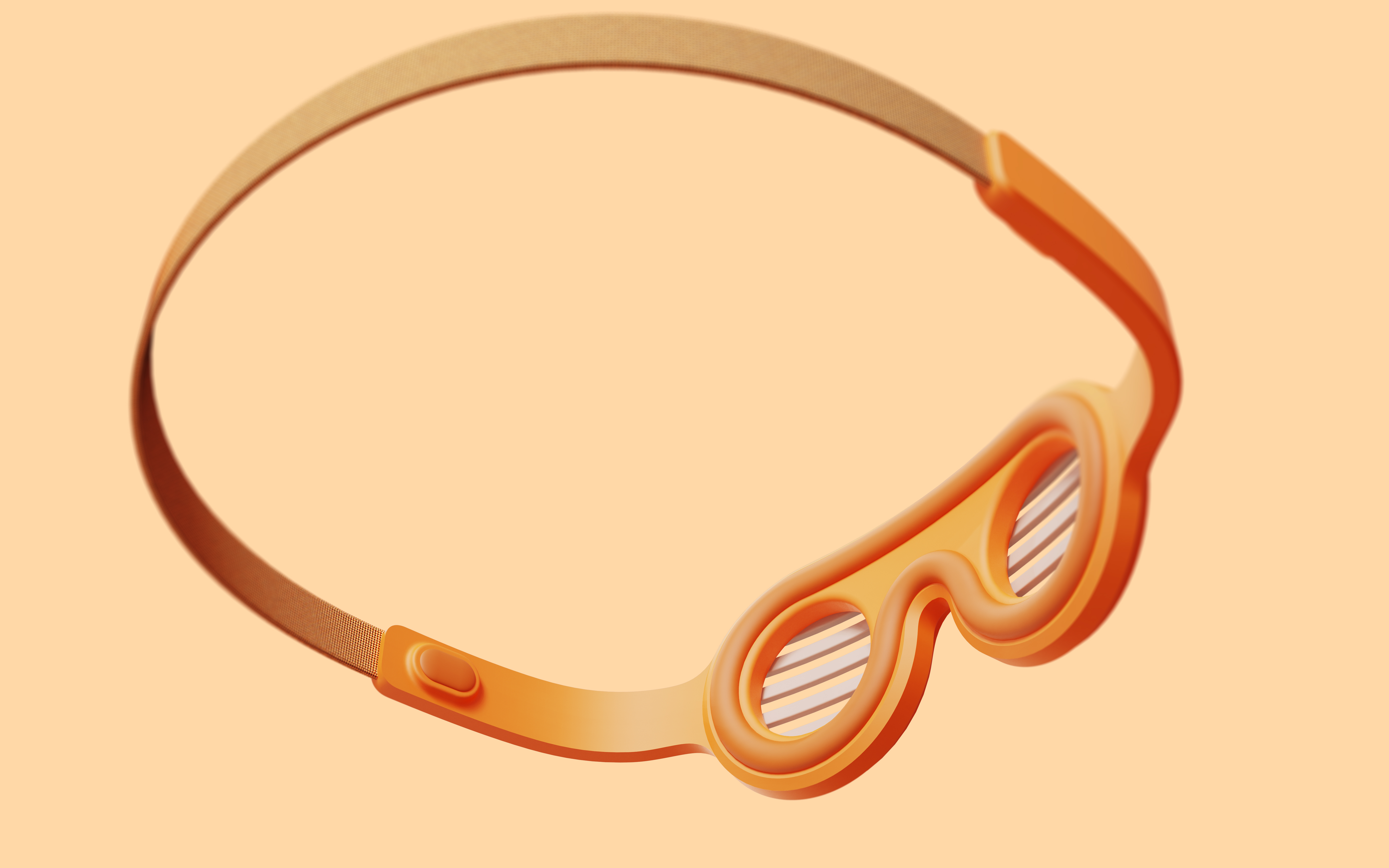 Eye hot compress，visualization，Massage the temples，Hip hop underground wind，Grid glasses，Shutter，Cyberpunk，