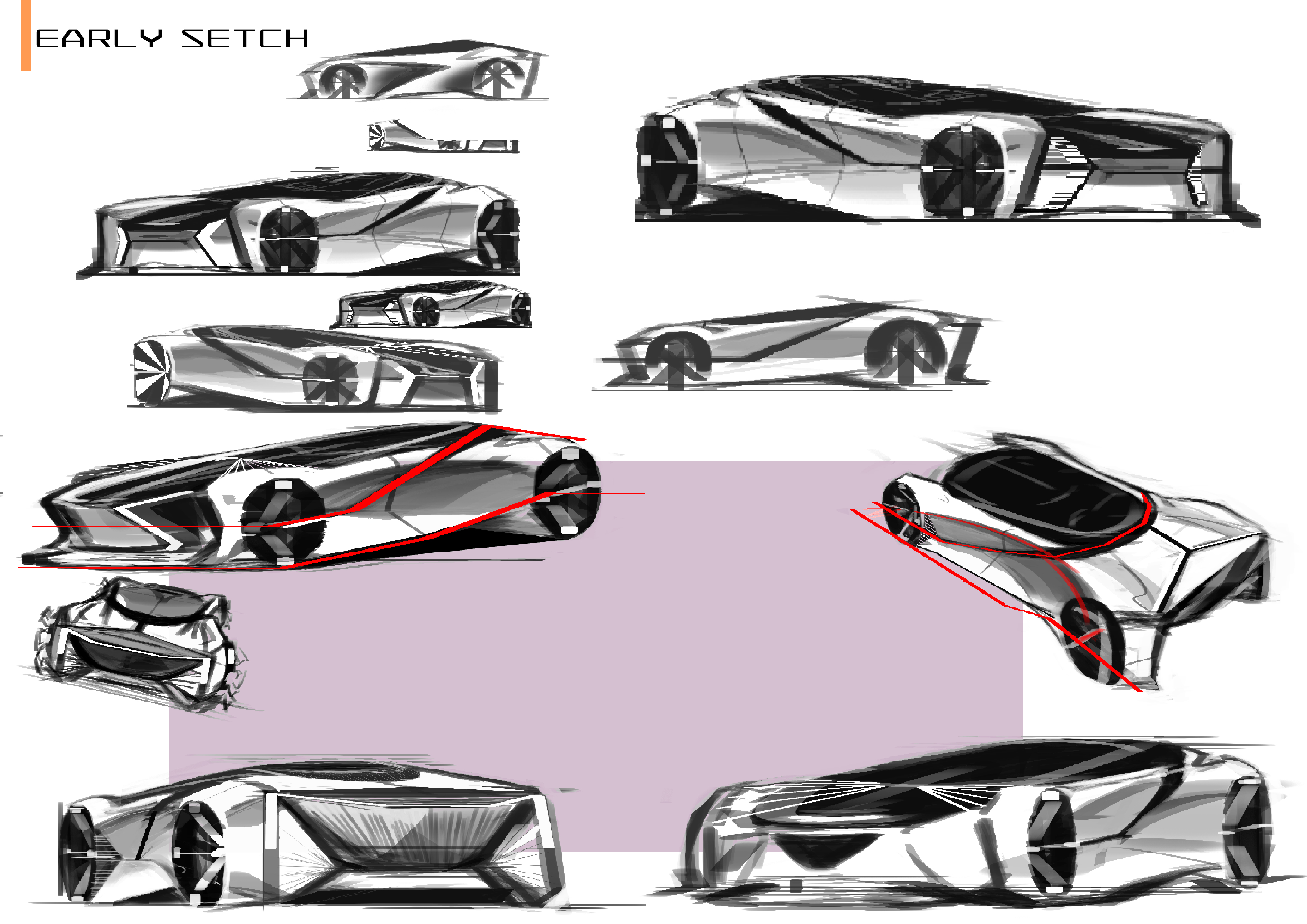 The 9th SAIC international challenge，jiangsu university ，EARLY SETCH，