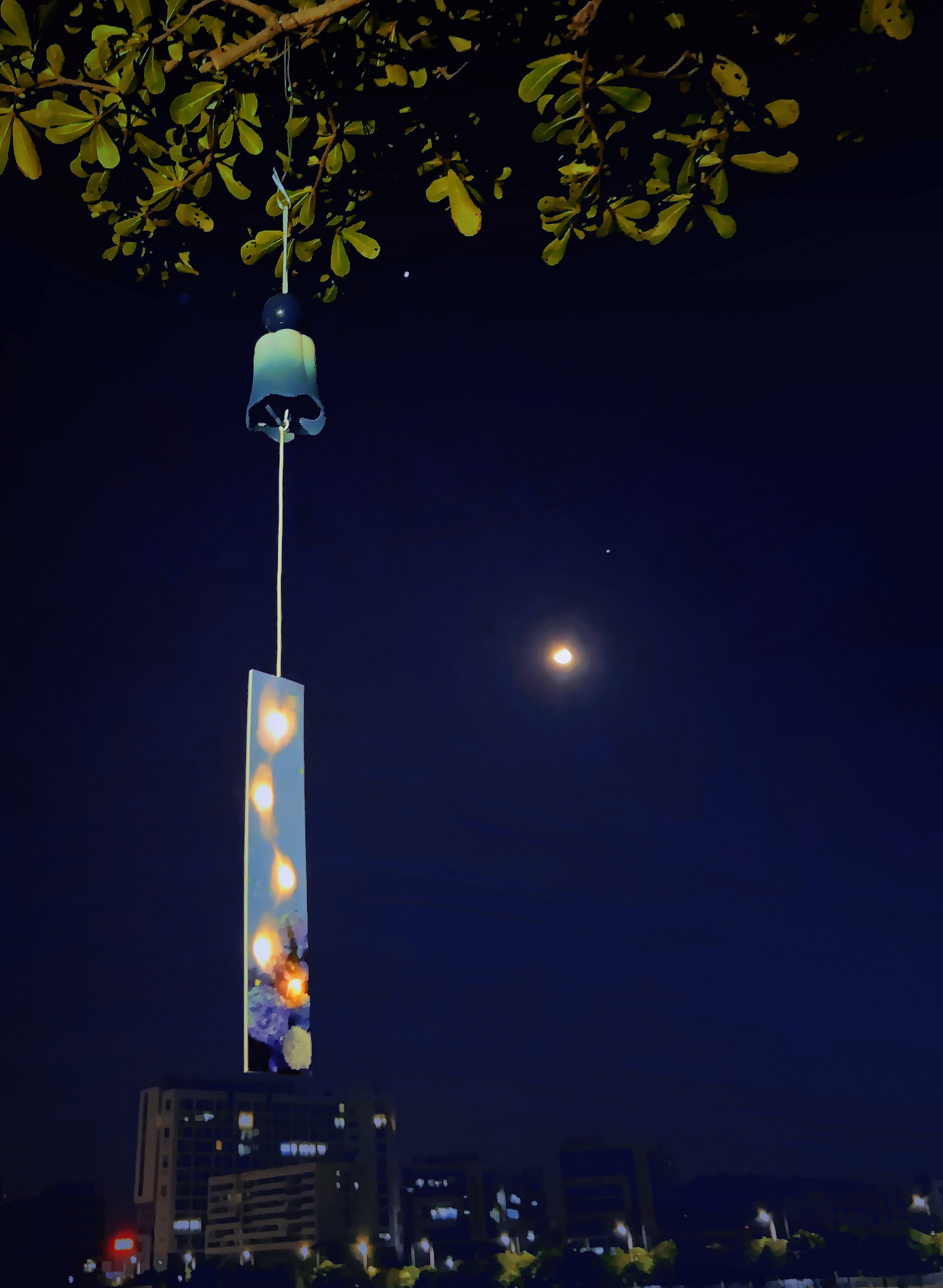 夜月风铃图片