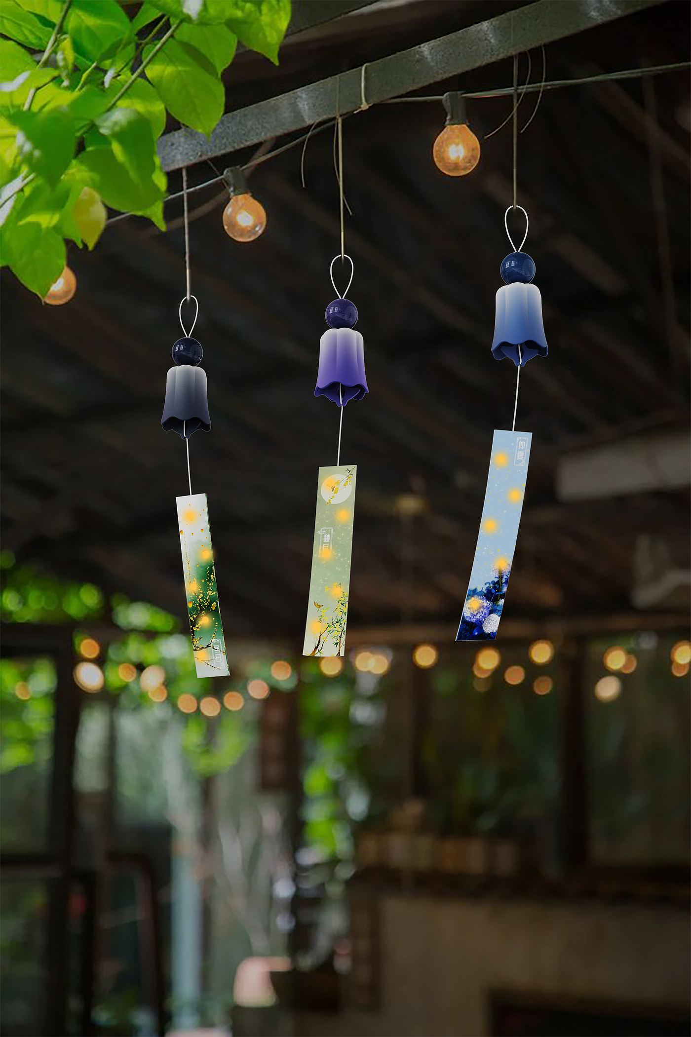 cast iron，Wind chime，Southern cast iron，Luminous，Interesting design in life，
