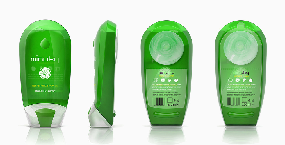 Design，series，Shower Gel，Minuky，