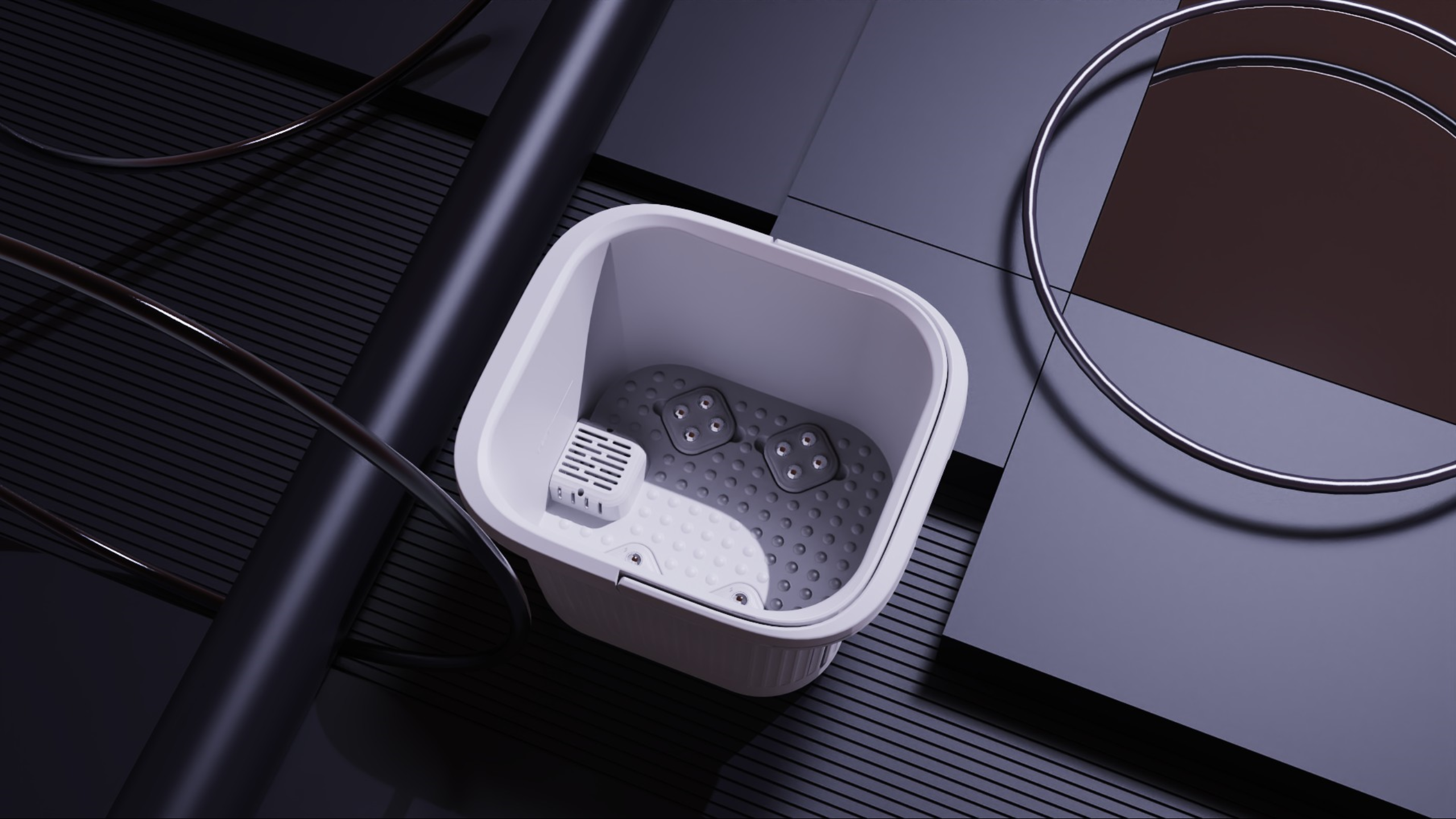 product design，intelligence，Foot bath，sterilization，