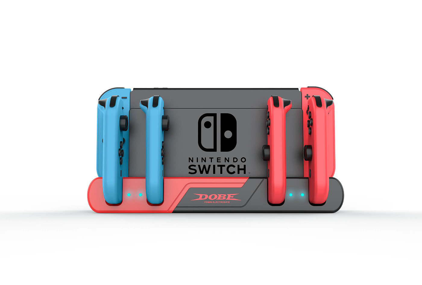 switch，Handle，game，Red and black，Color contrast，recharge stand，Nintendo，