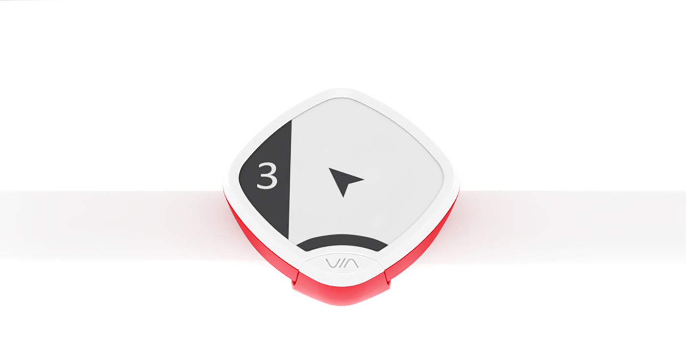 Design，Route，arrow，VIA，Navigation，