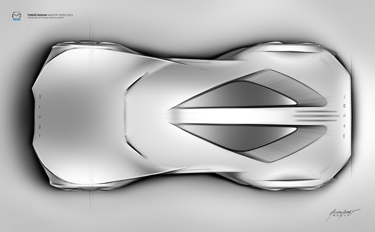 mazda，streamline，Tom Rozum，