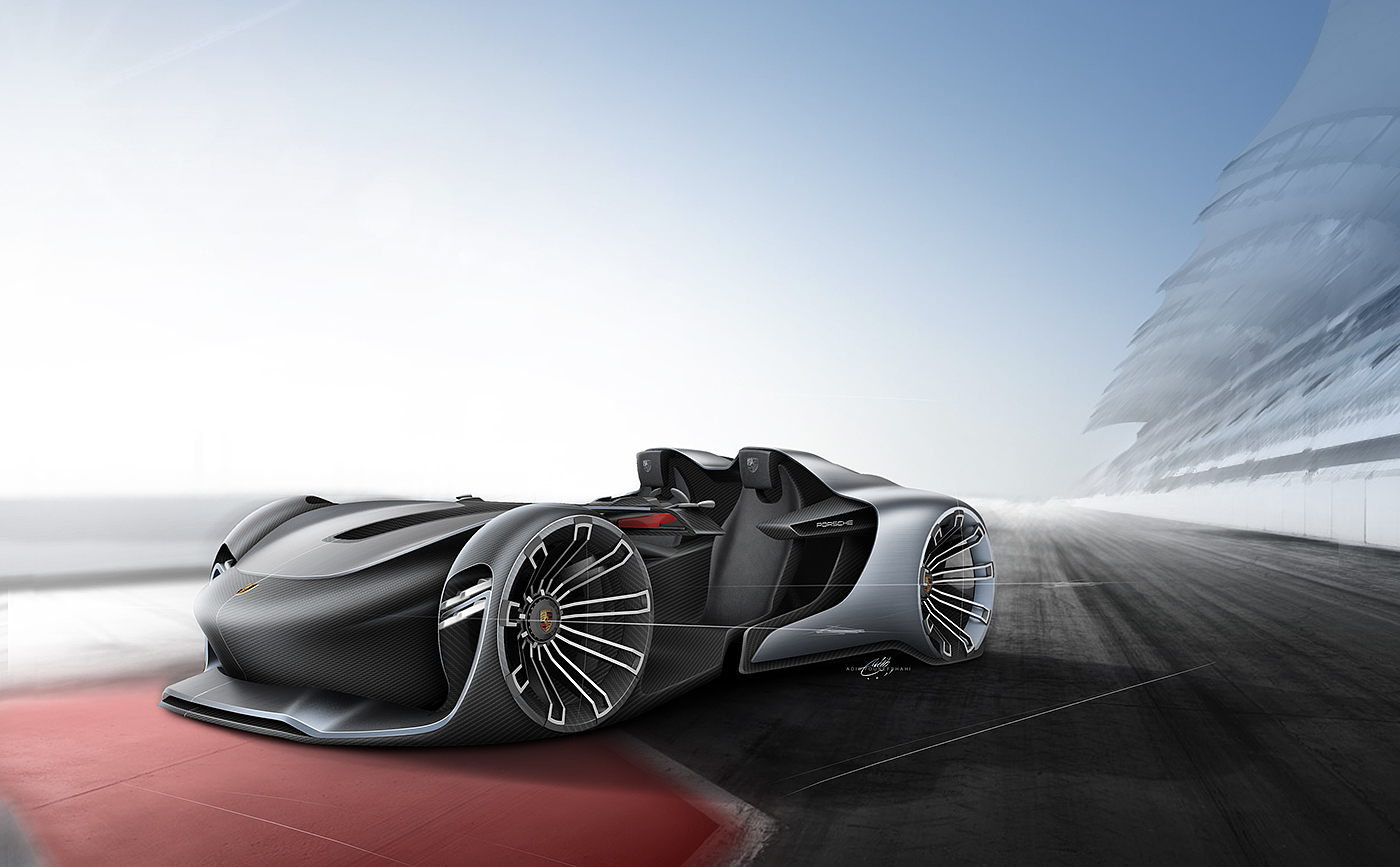 shock absorption，streamline，Adib，Porsche 911，