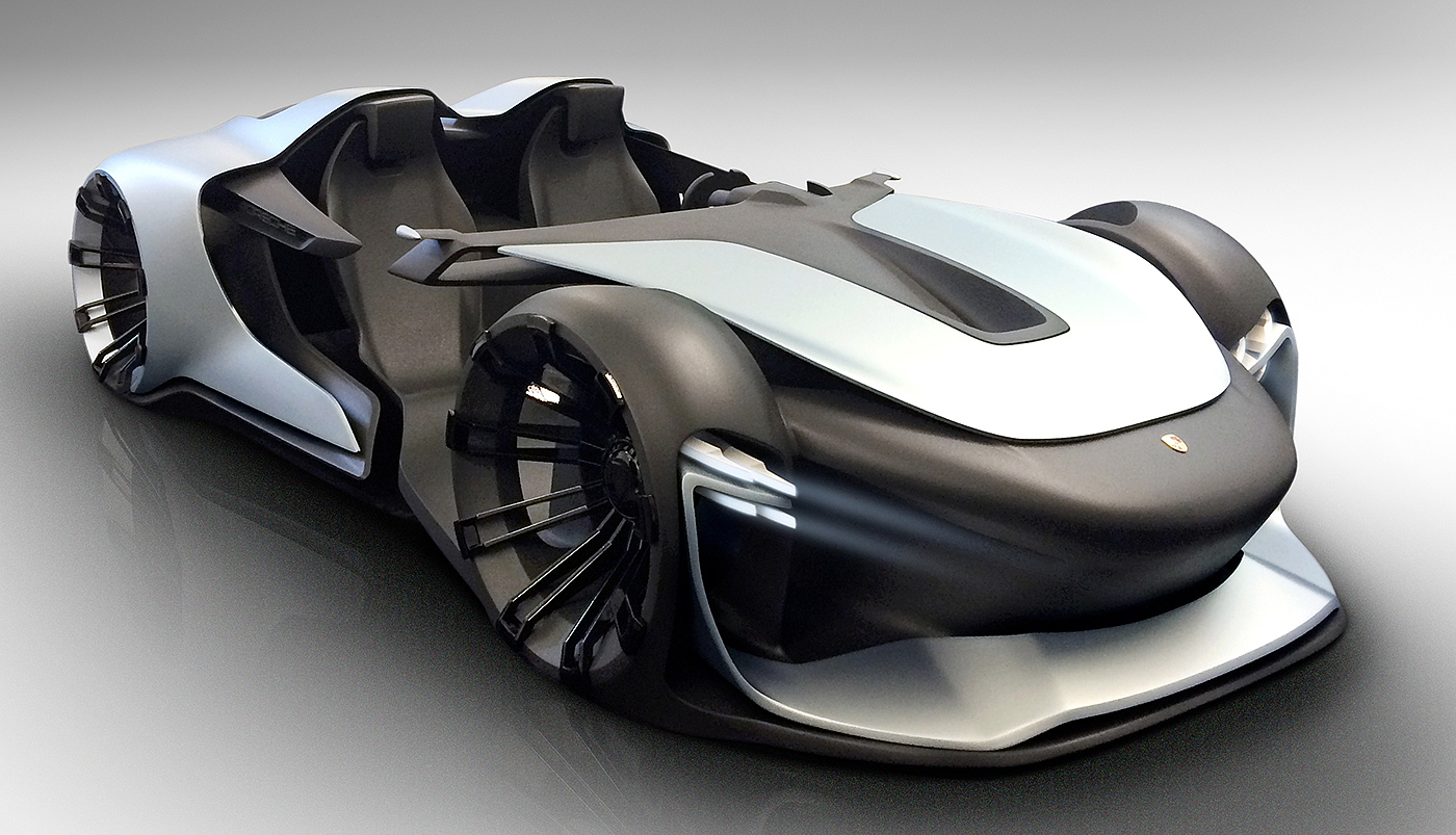shock absorption，streamline，Adib，Porsche 911，