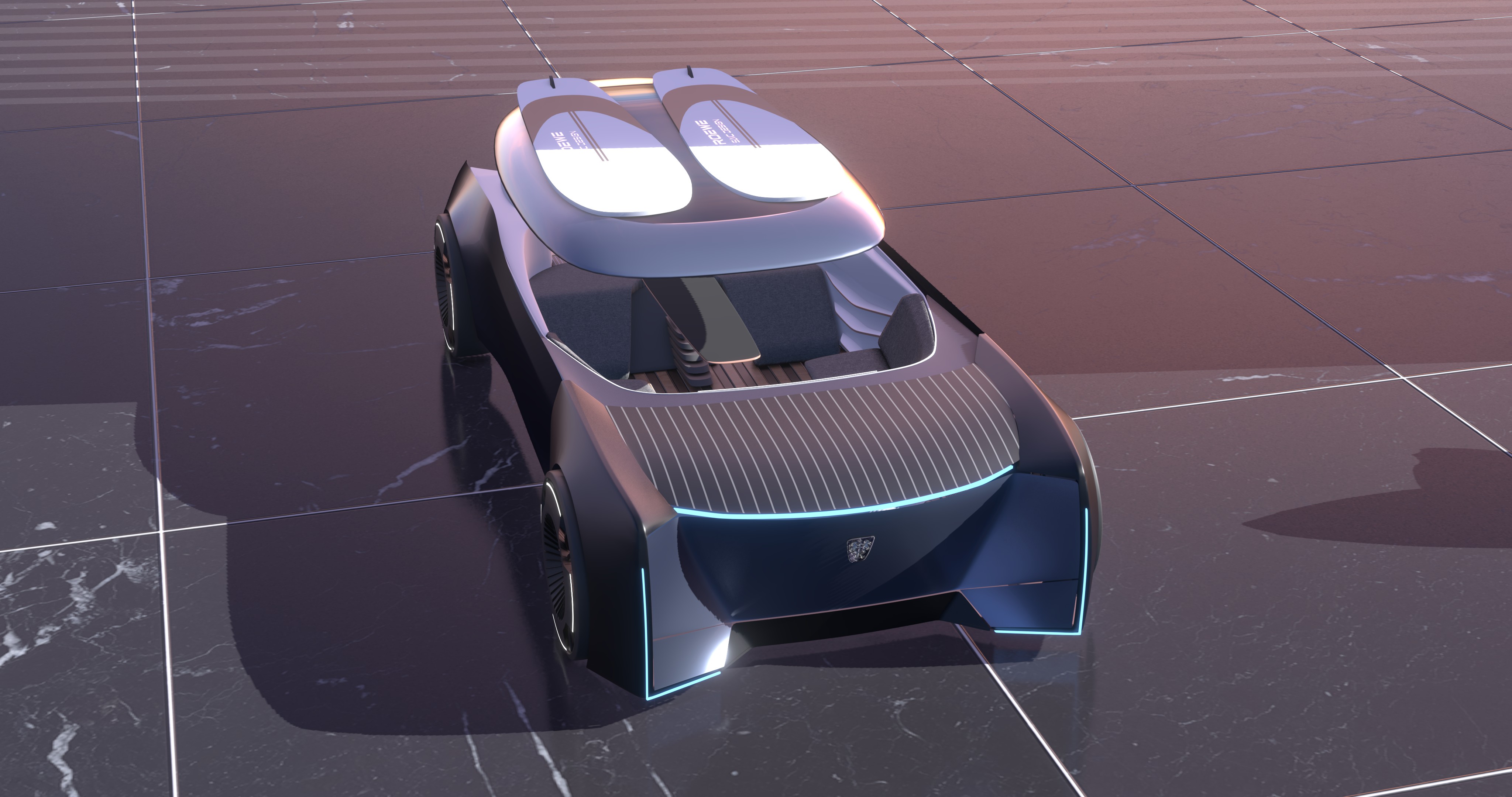 The 9th SAIC international challenge，Shenyang Aerospace University ，ROEWE VISION Z，