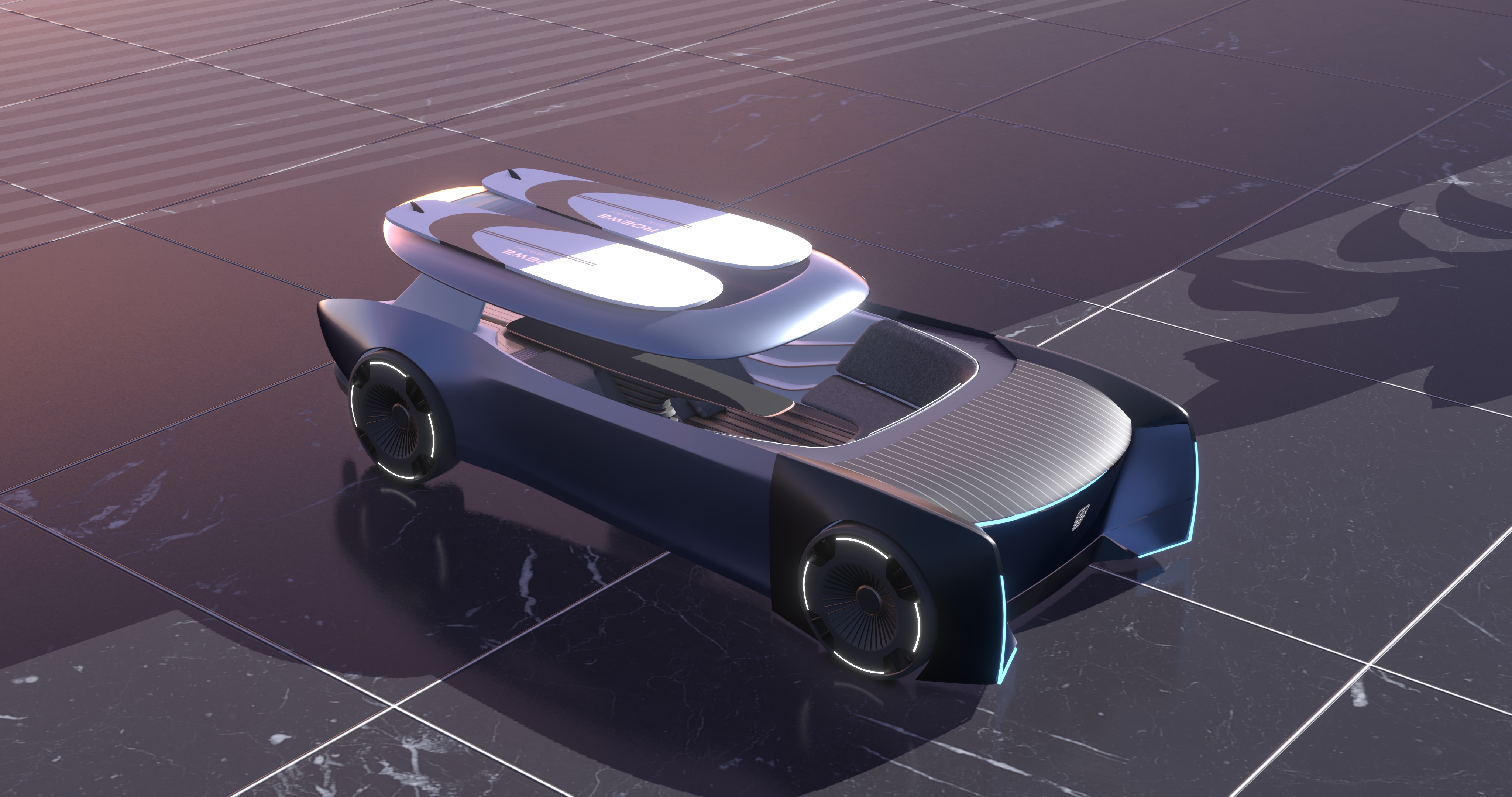 The 9th SAIC international challenge，Shenyang Aerospace University ，ROEWE VISION Z，