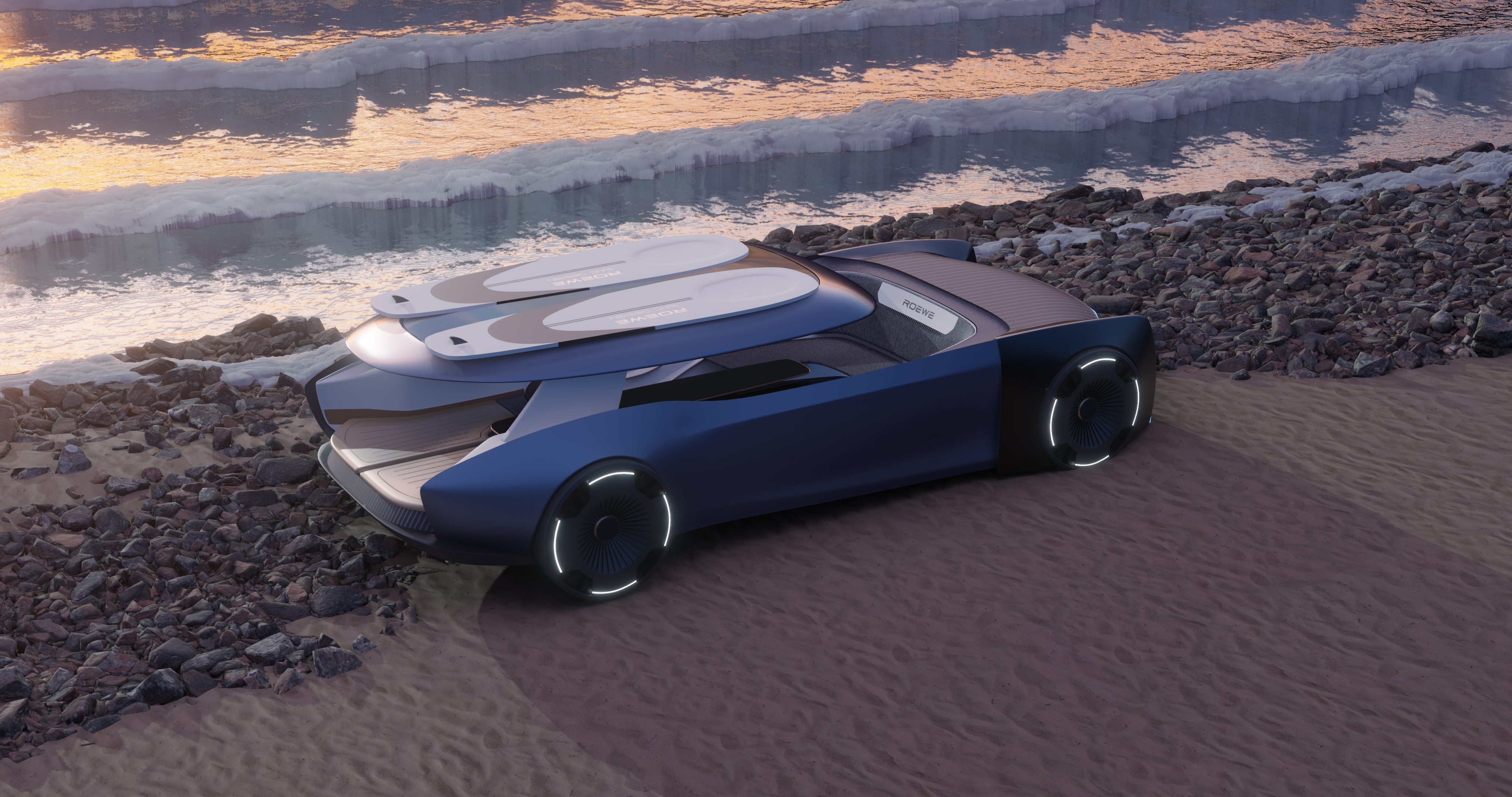 The 9th SAIC international challenge，Shenyang Aerospace University ，ROEWE VISION Z，