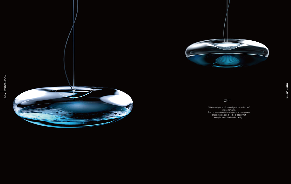 Cheng Ting，Water moon，hang lamp，