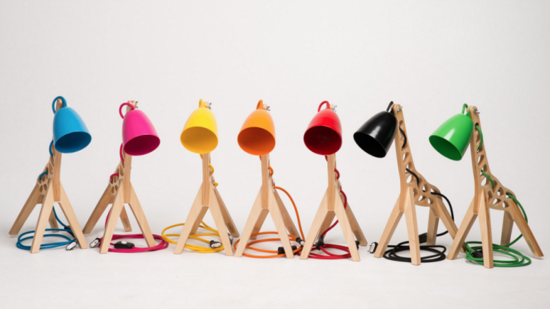 Desk lamp，furniture，lovely，Pony shape，originality，