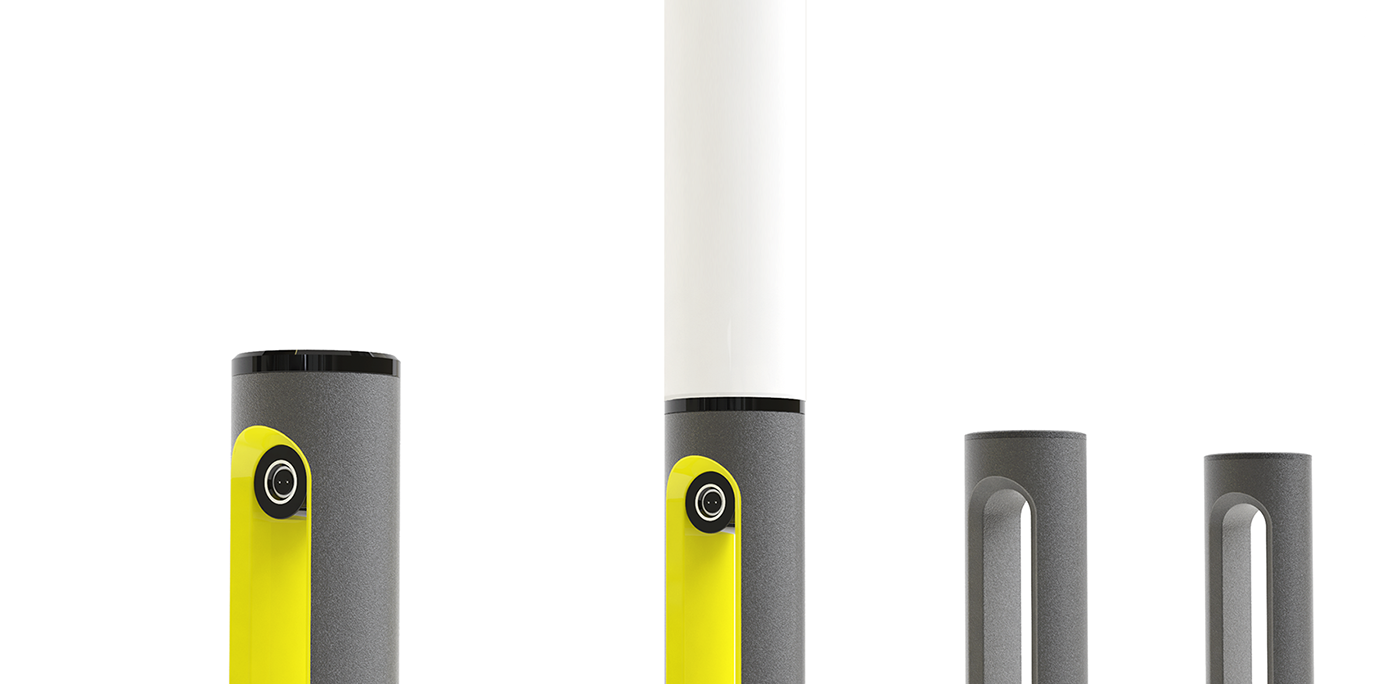 Charging station，SMARTPOLE，Design，Ergonomics，