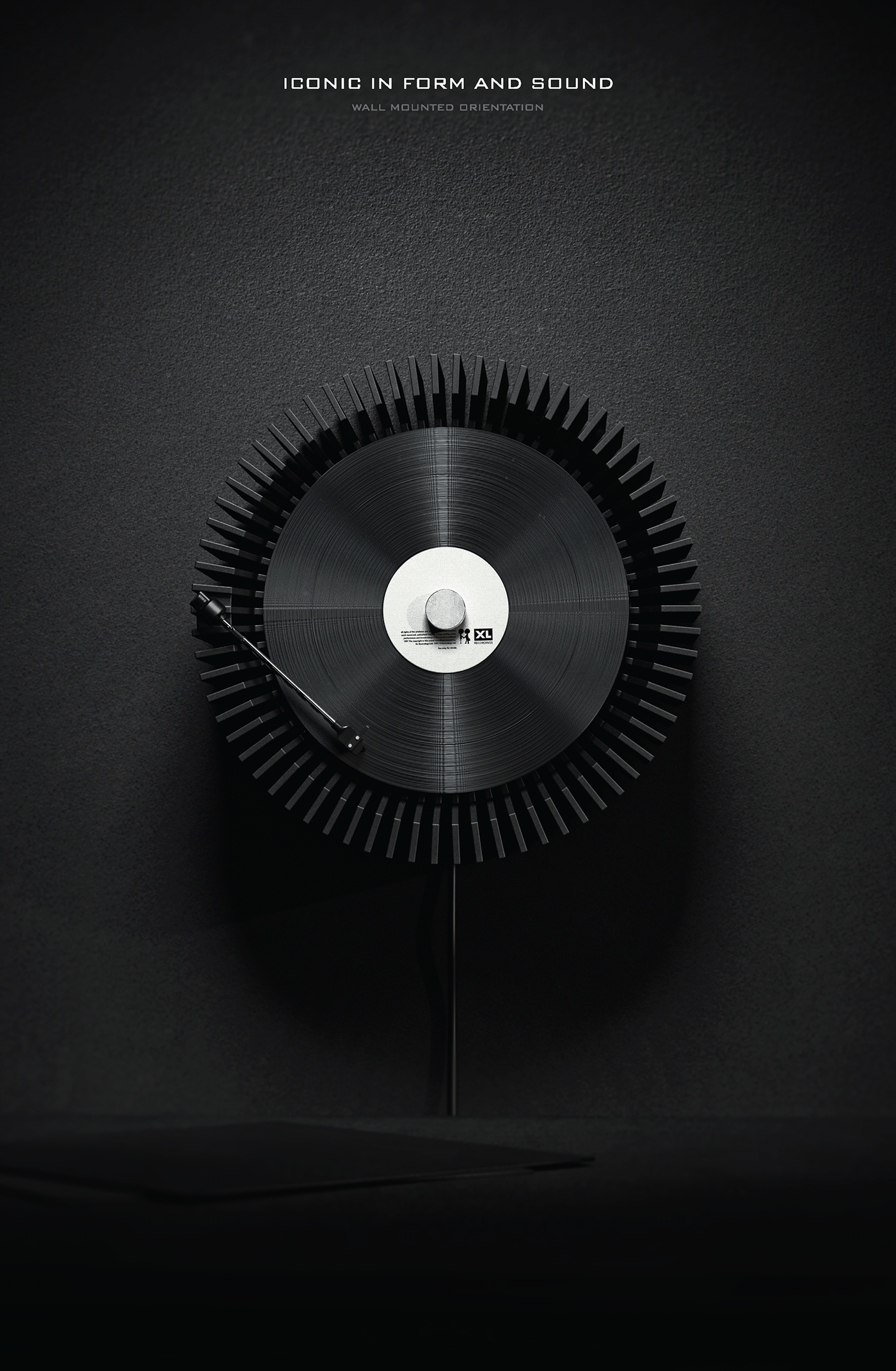 conceptual design，Render，rotor，radio，jukebox，Black glue，player，