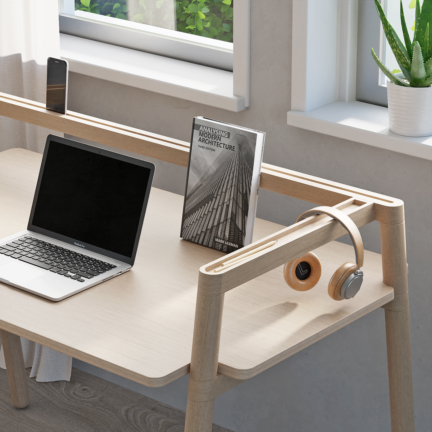 Wooden table，Batten，desk，