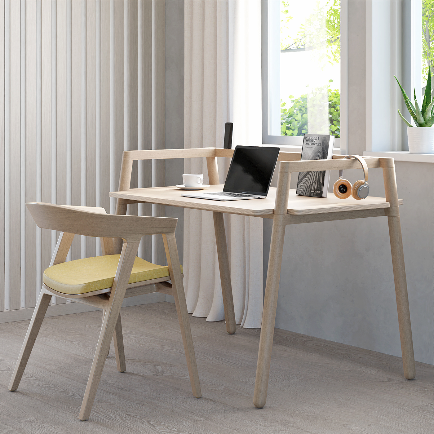 Wooden table，Batten，desk，