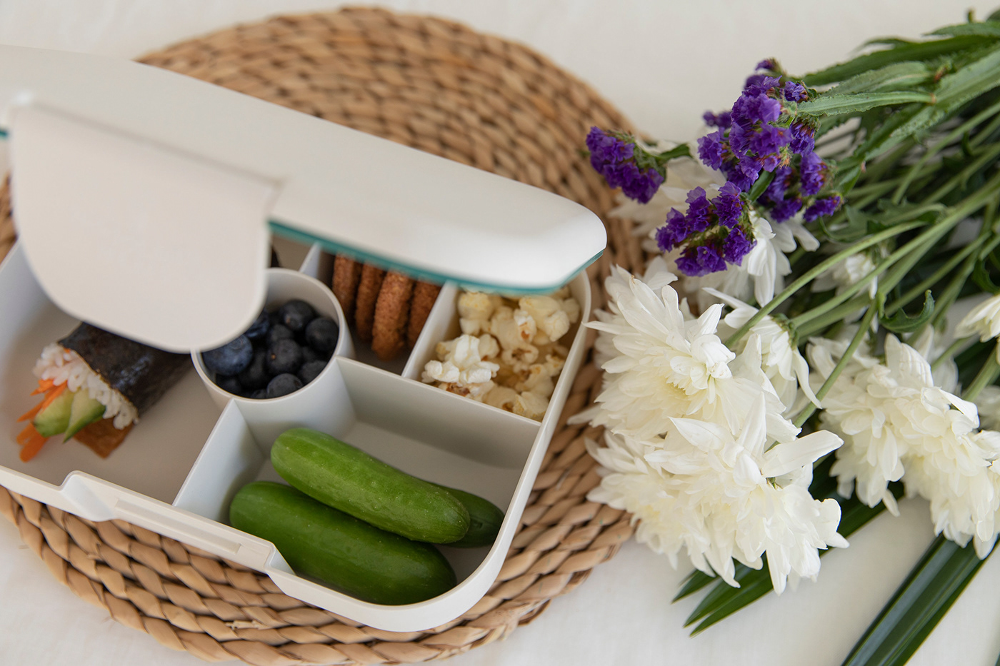 Lunch box，partition，biodegradable，